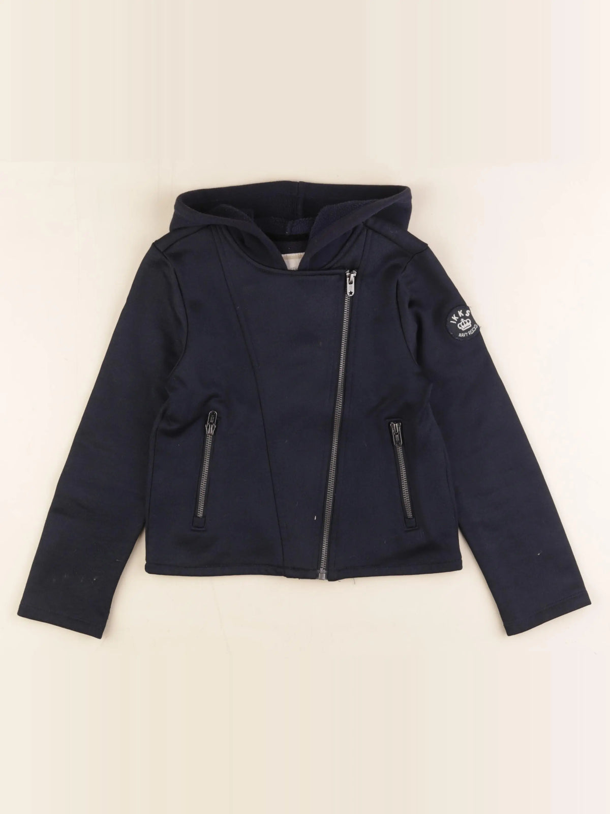 IKKS - veste bleu - 8 ans