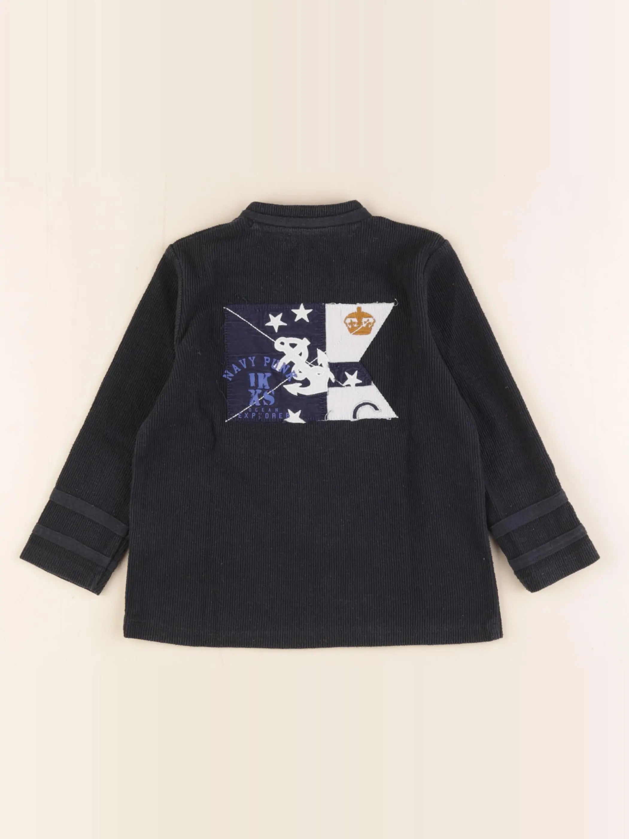 IKKS - tee-shirt imprimé au dos bleu - 2 ans