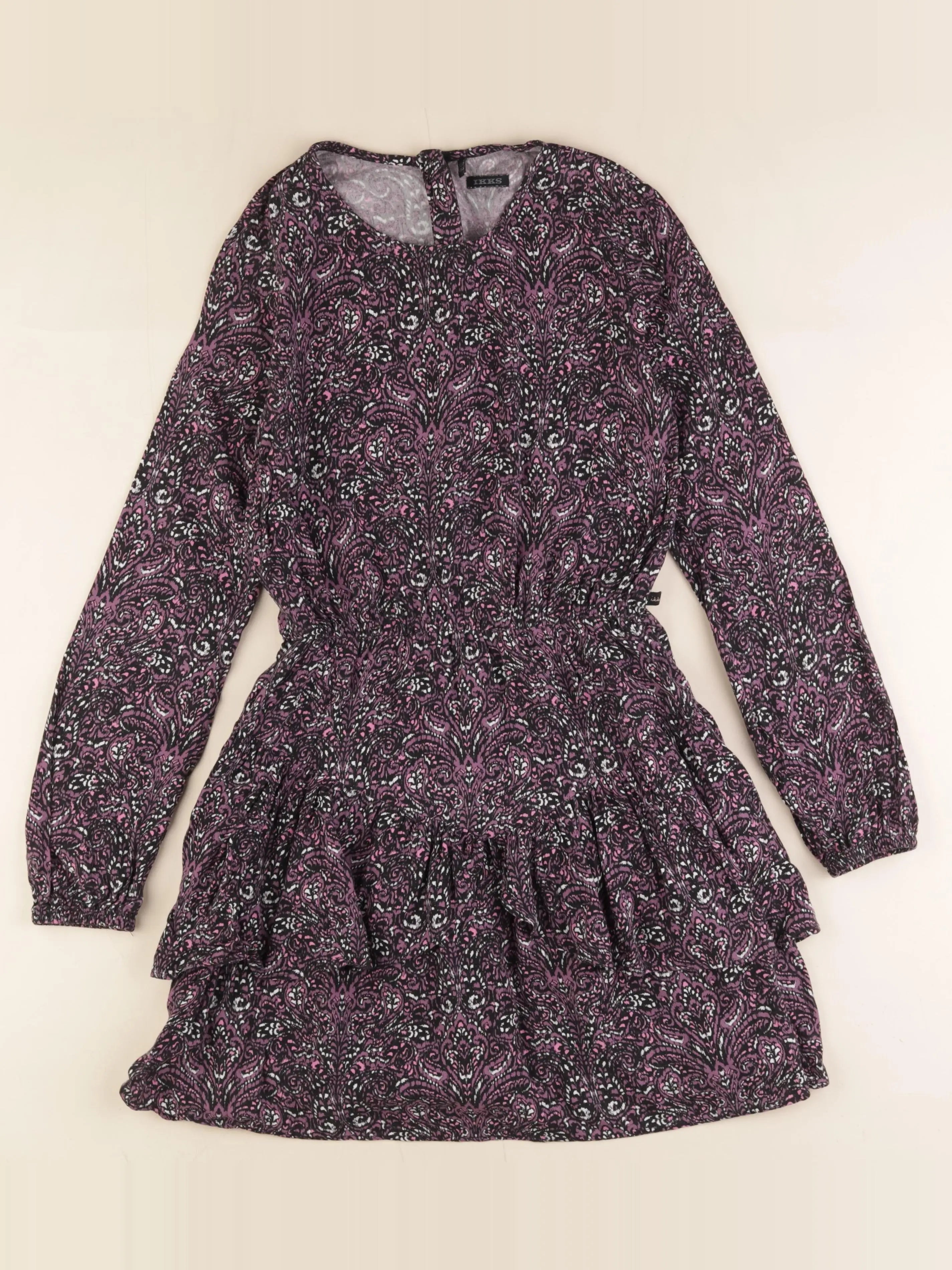 IKKS - robe violet - 12 ans