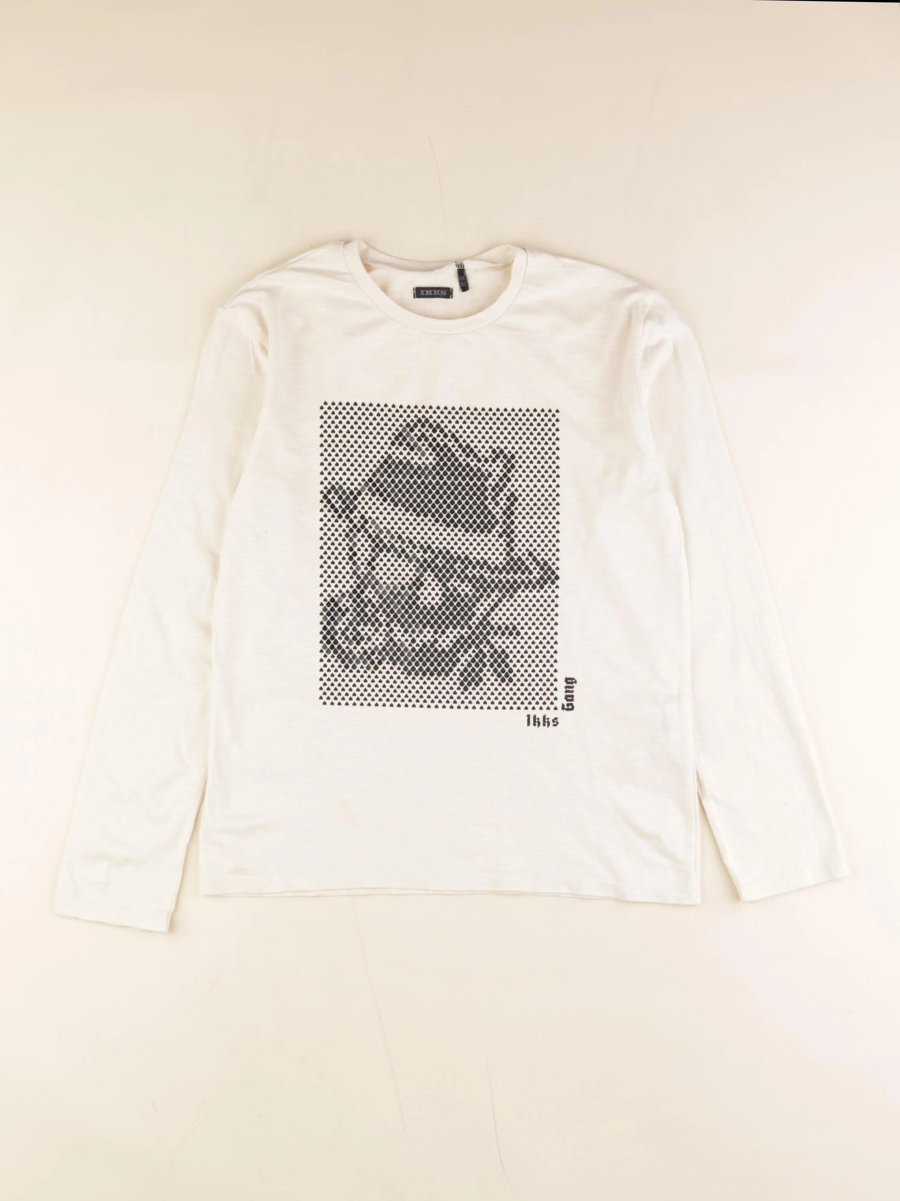 IKKS - tee-shirt beige - 12 ans