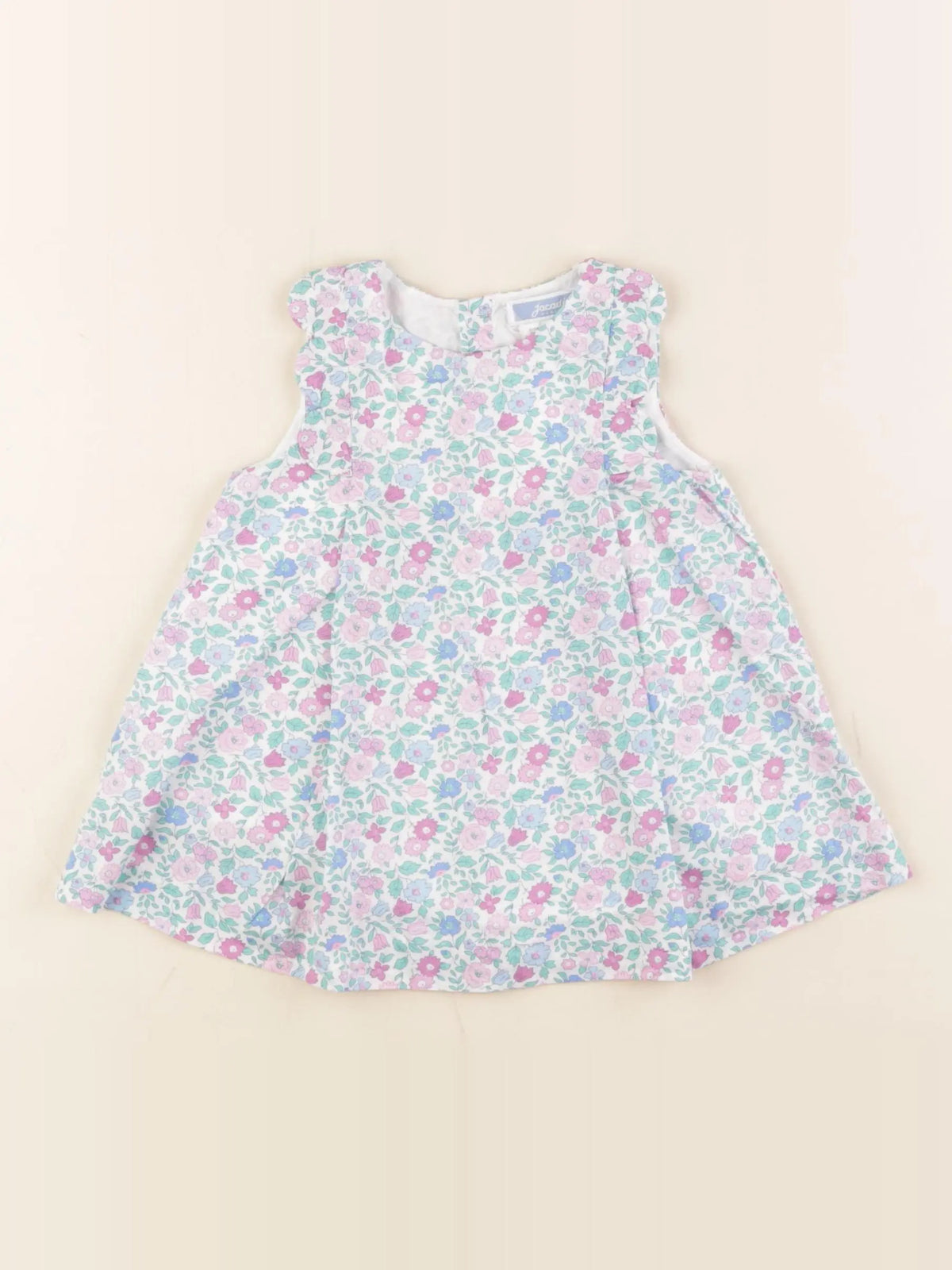 Jacadi - robe liberty multicolore - 6 mois