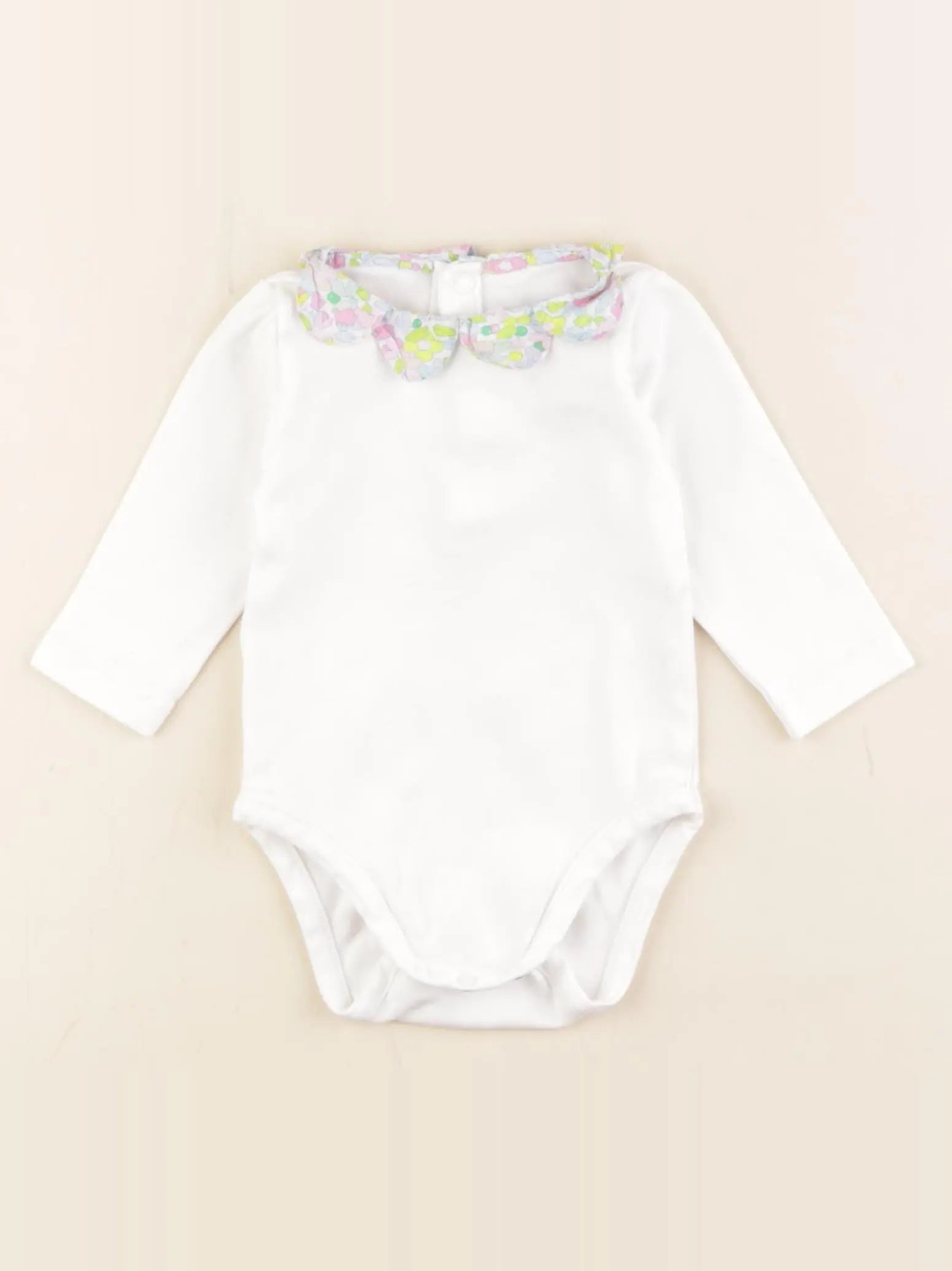 Jacadi - body liberty blanc - 6 mois