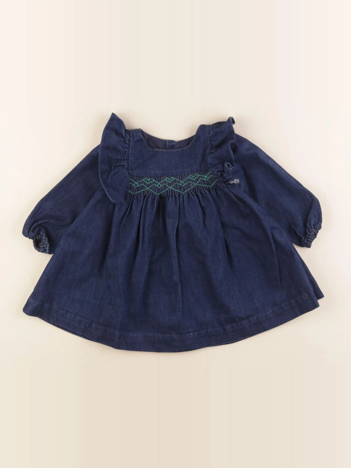 Jacadi - robe bleu - 12 mois