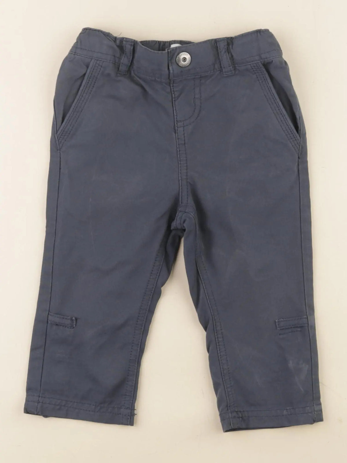 Vertbaudet - pantalon bleu - 3 ans