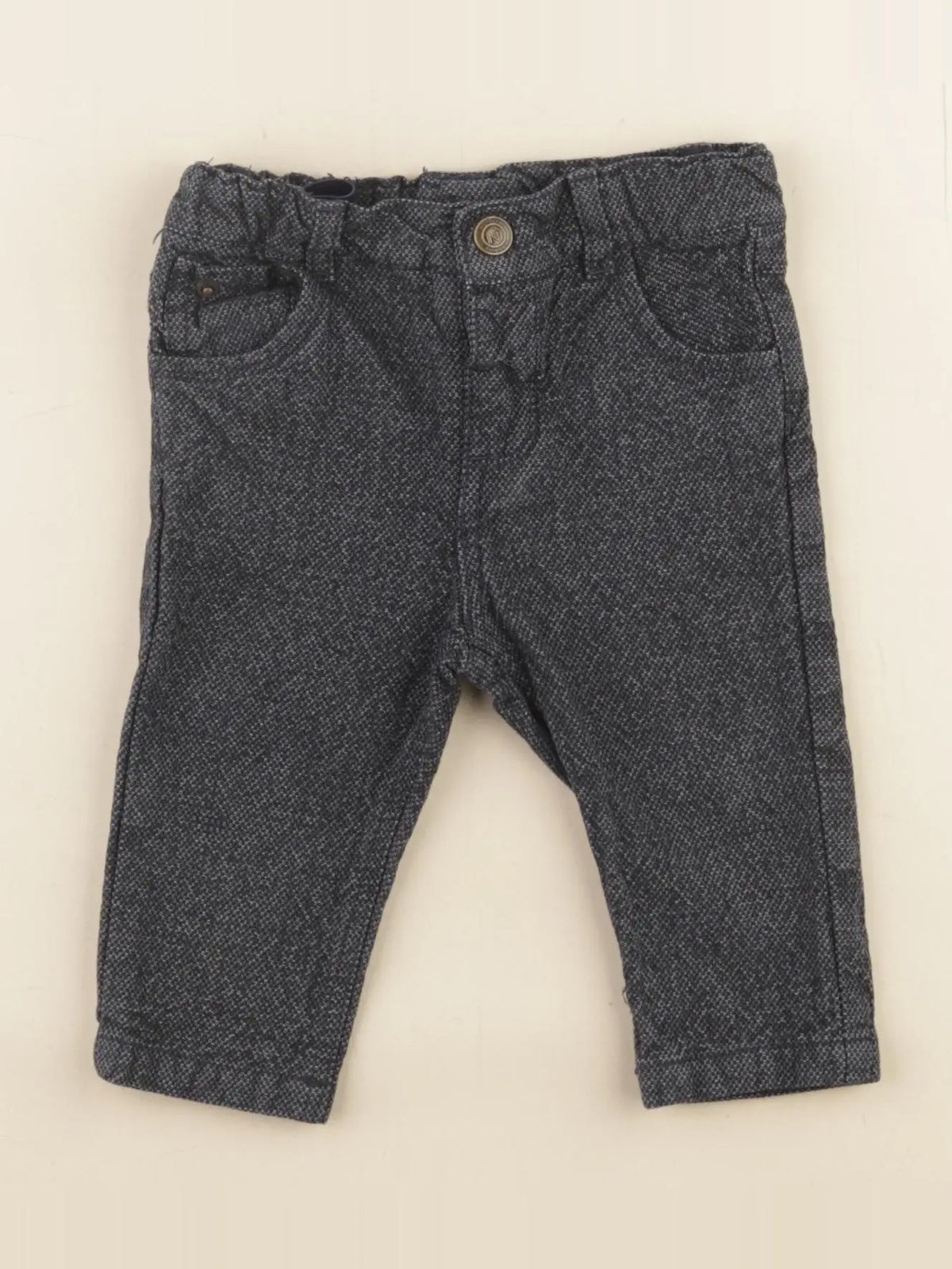 Natalys - pantalon gris - 6 mois