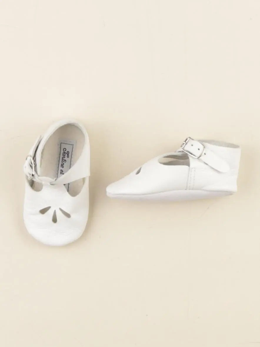 Tartine & Chocolat - chaussons blanc - pointure 15/16