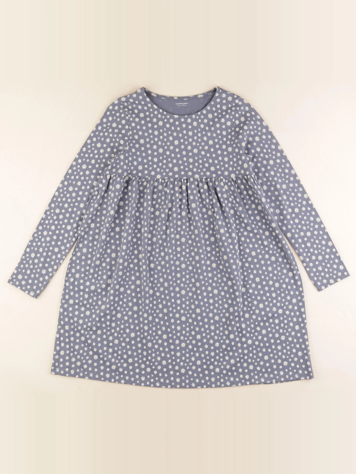 Vertbaudet - robe bleu - 10 ans