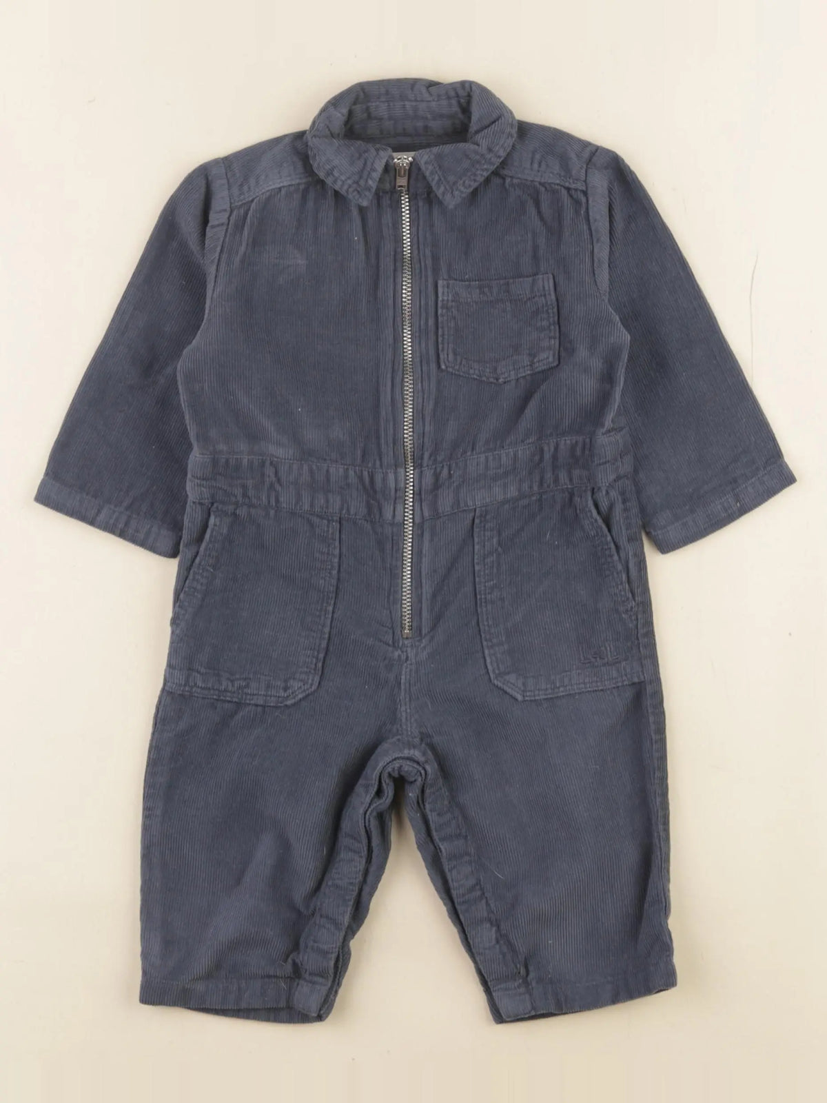 Louis Louise - combinaison bleu - 6 mois
