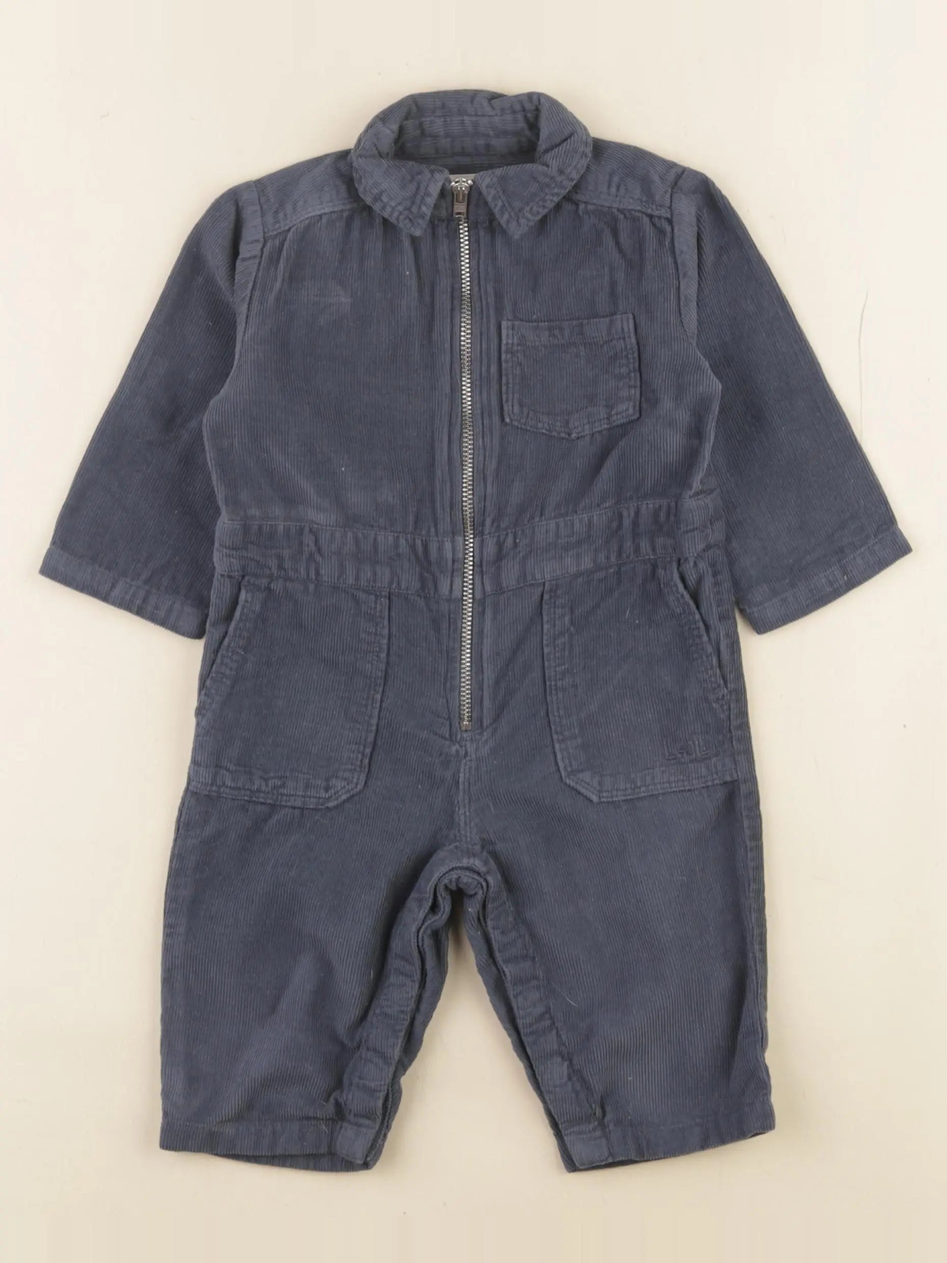 Louis Louise - combinaison bleu - 6 mois