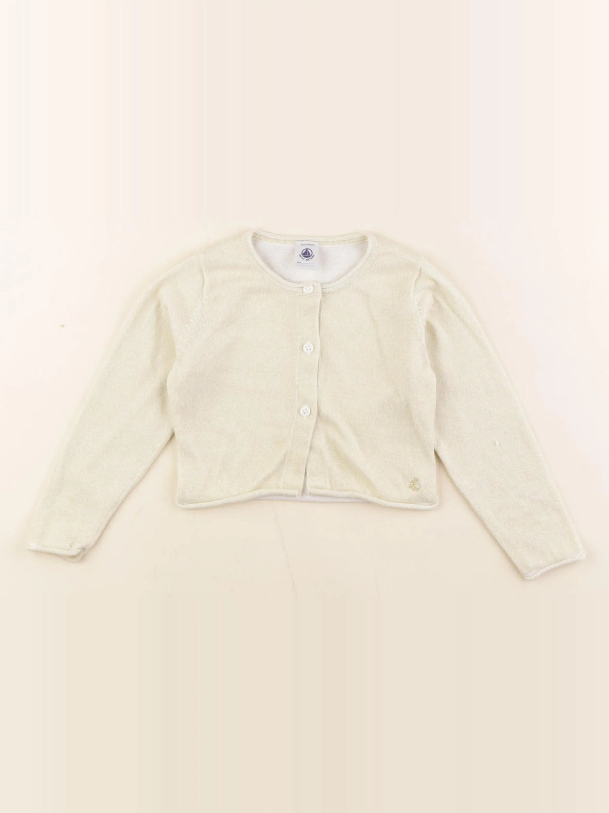 Petit Bateau - gilet or - 3 ans