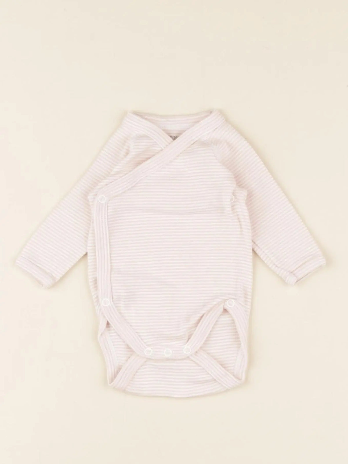 Petit Bateau - body gris, rose - 0 mois