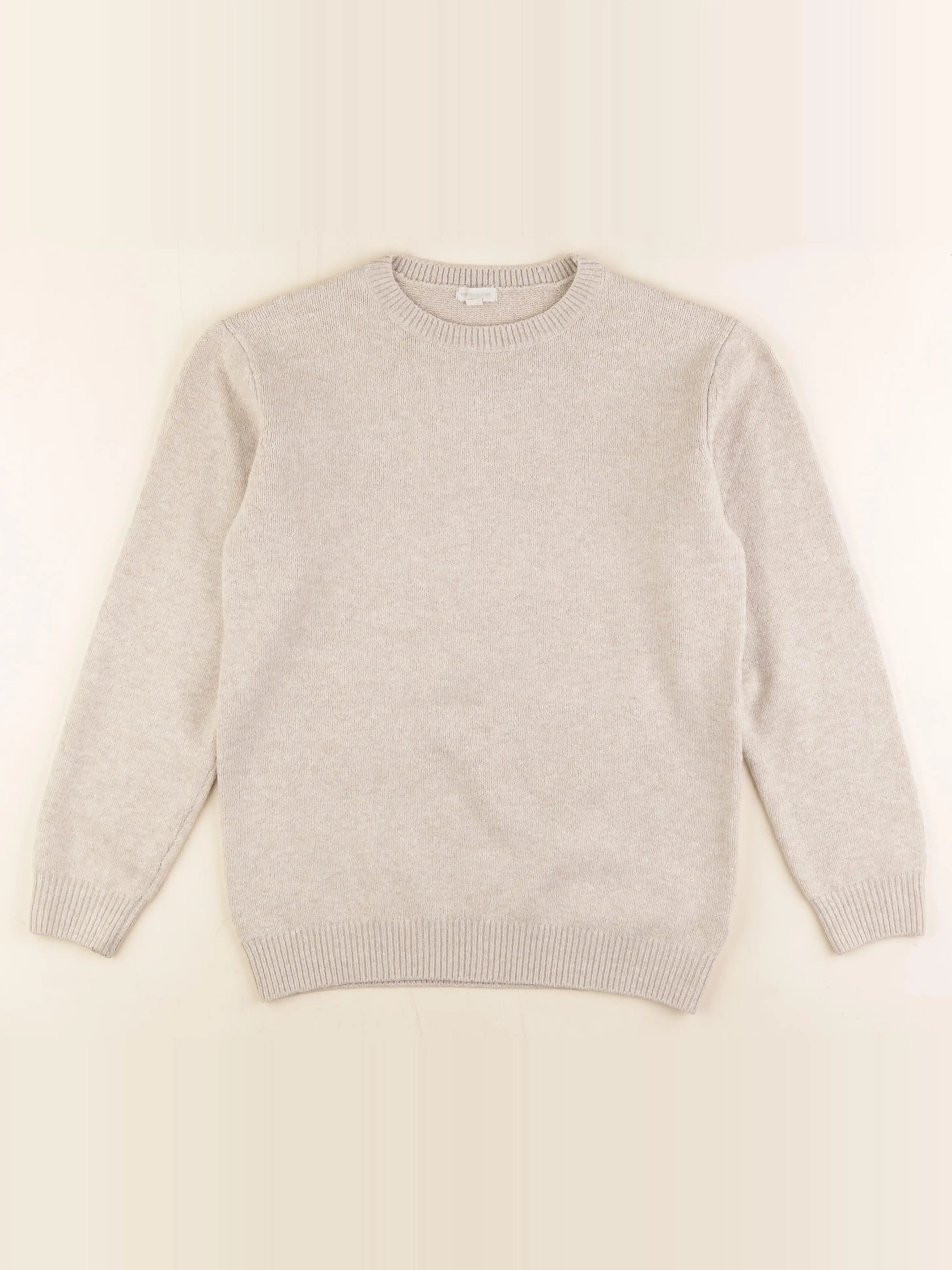 Vertbaudet - pull beige - 12 ans