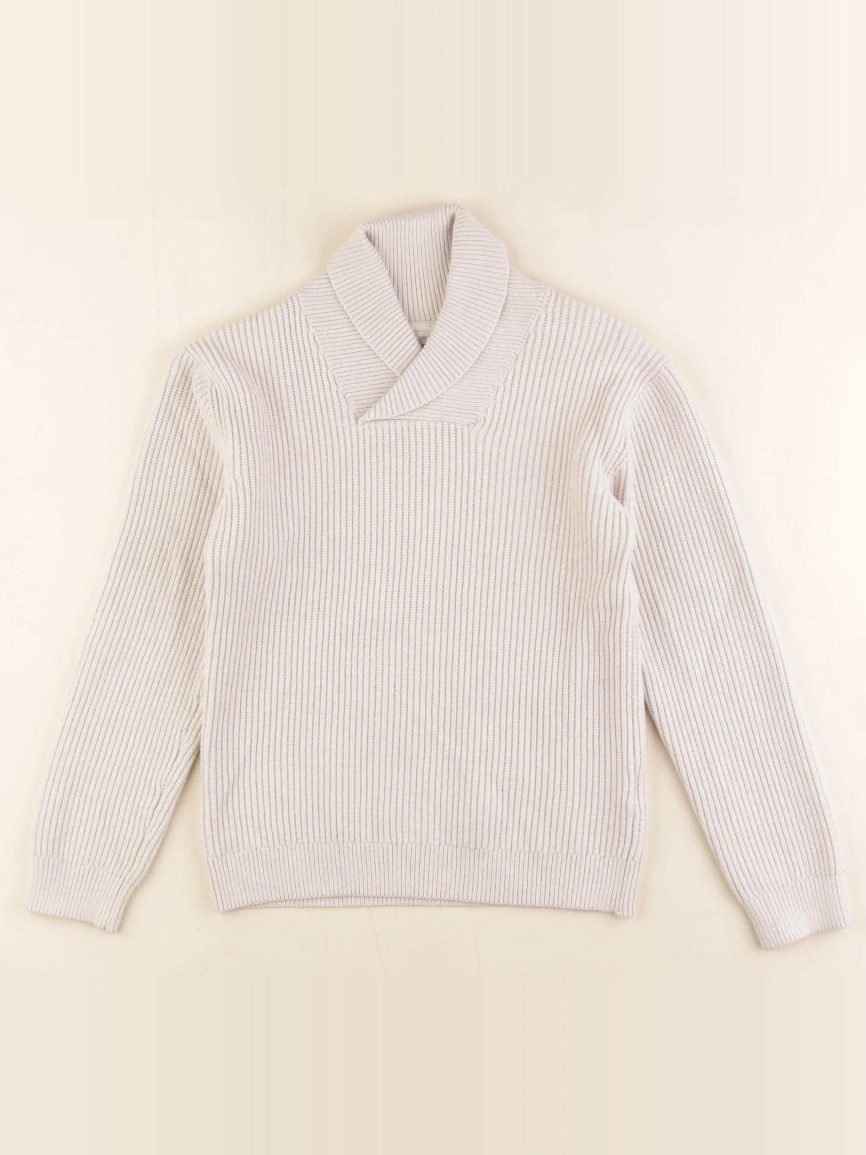 Vertbaudet - pull beige - 12 ans