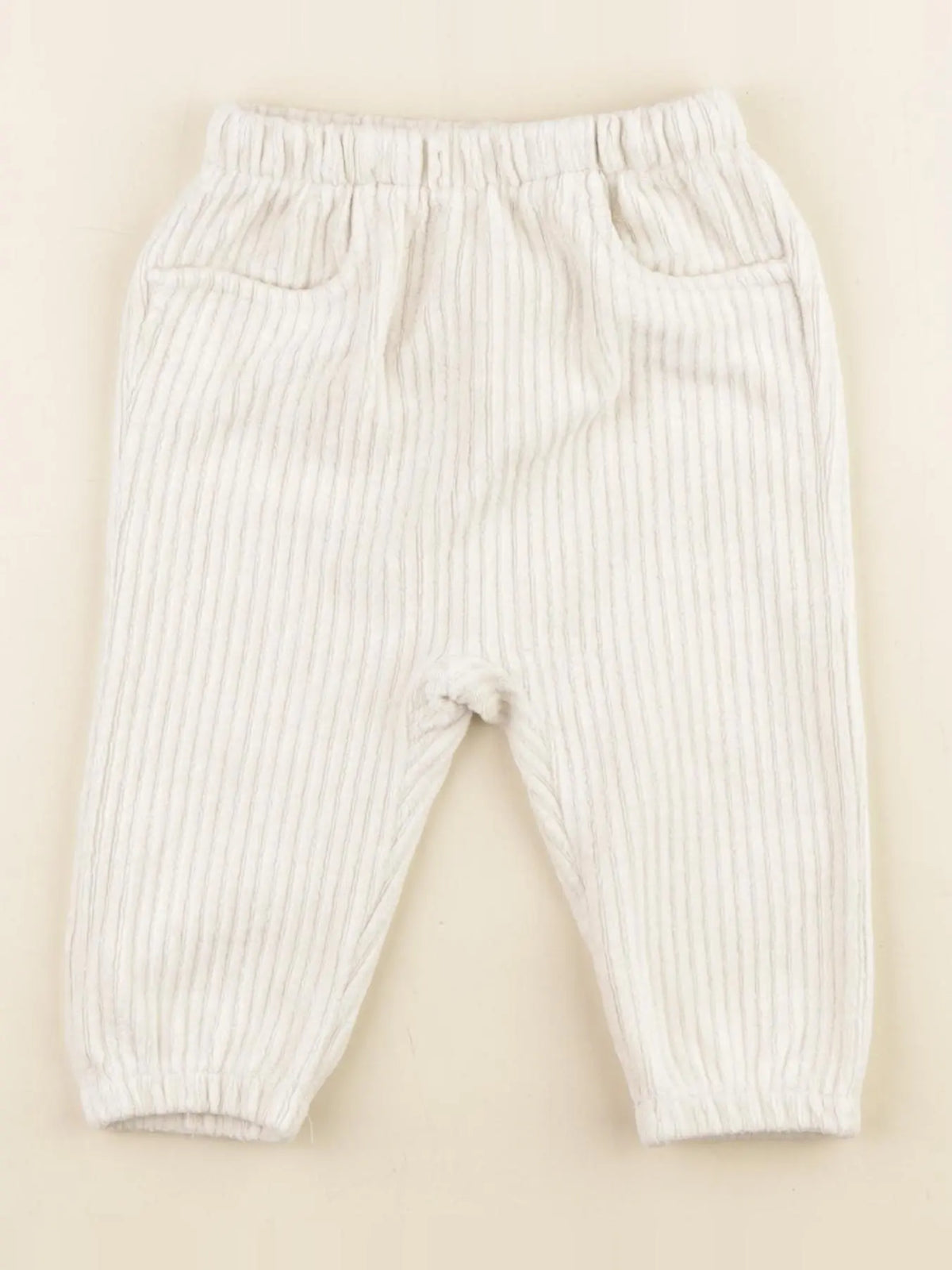 Tape à l'oeil - pantalon beige - 9 mois