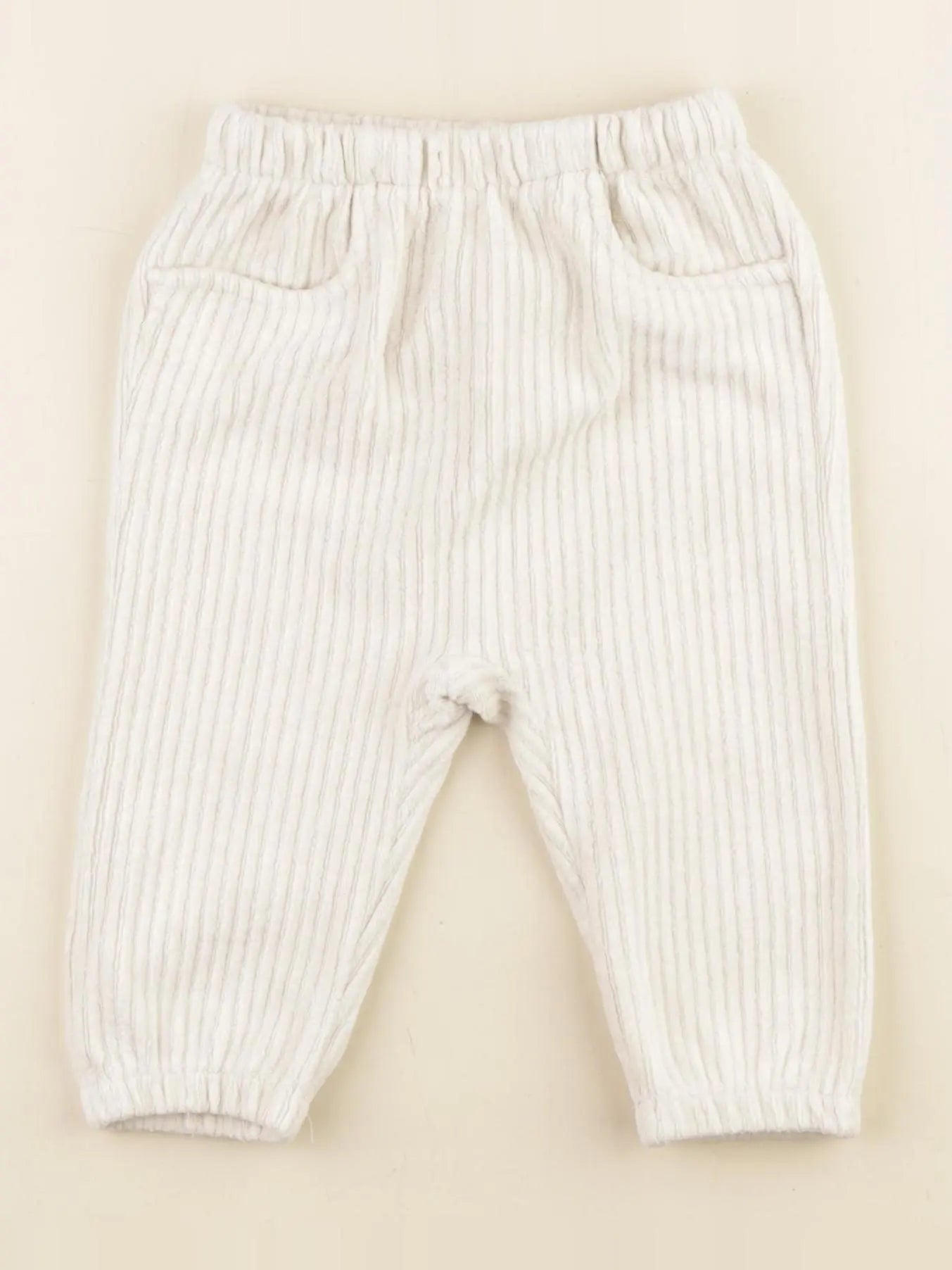 Tape à l'oeil - pantalon beige - 9 mois