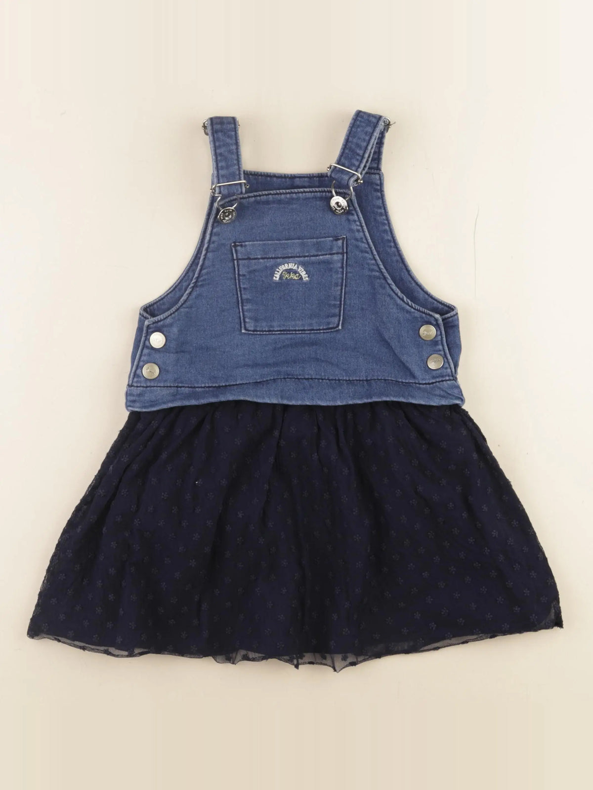 IKKS - robe bleu, noir - 4 ans