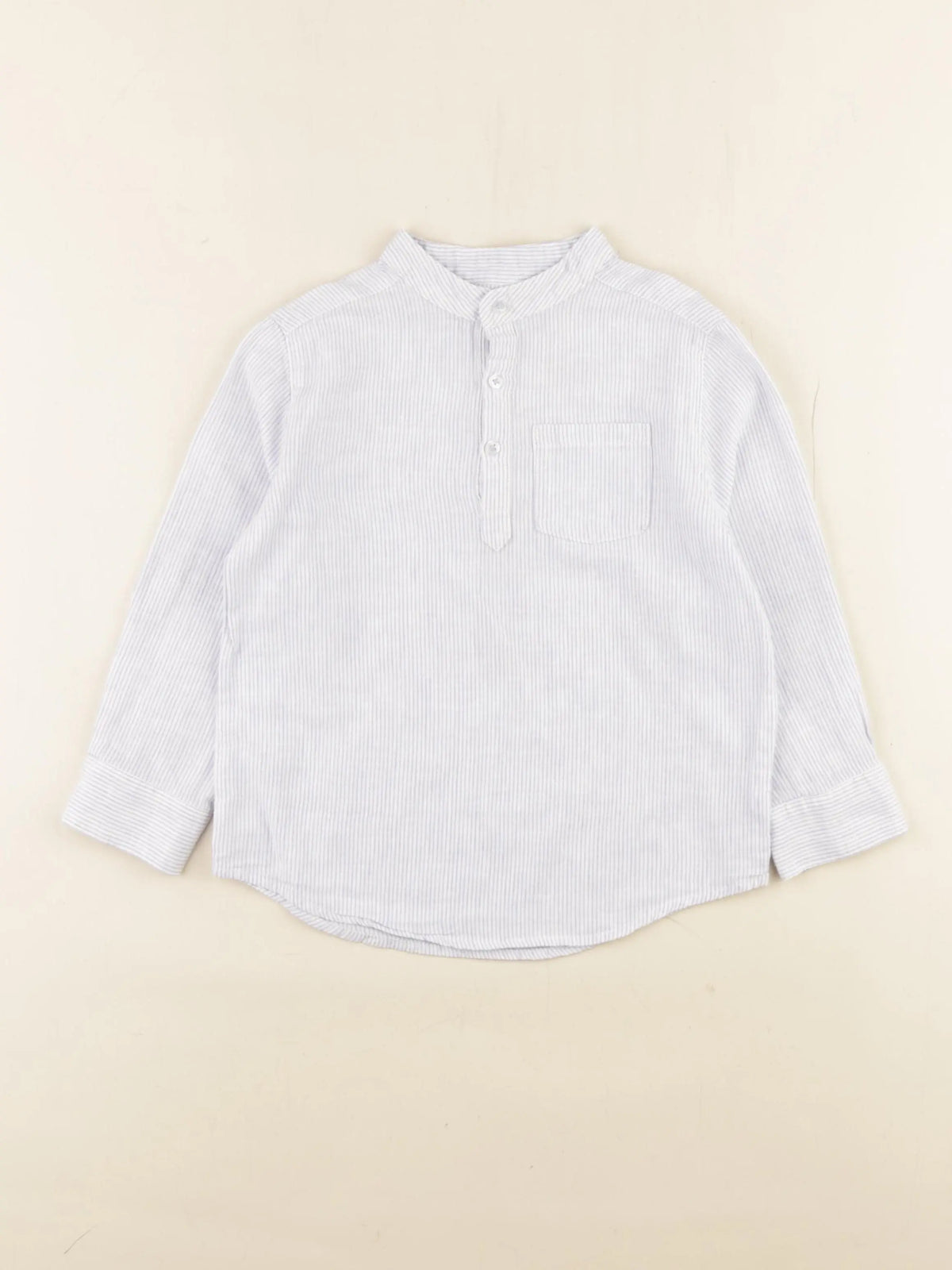 Monoprix - chemise bleu - 3 ans