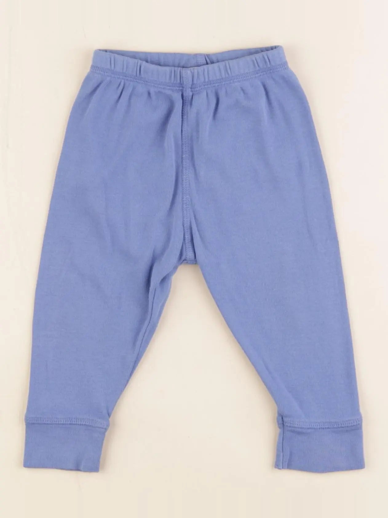 Bonton - legging bleu - 6 mois