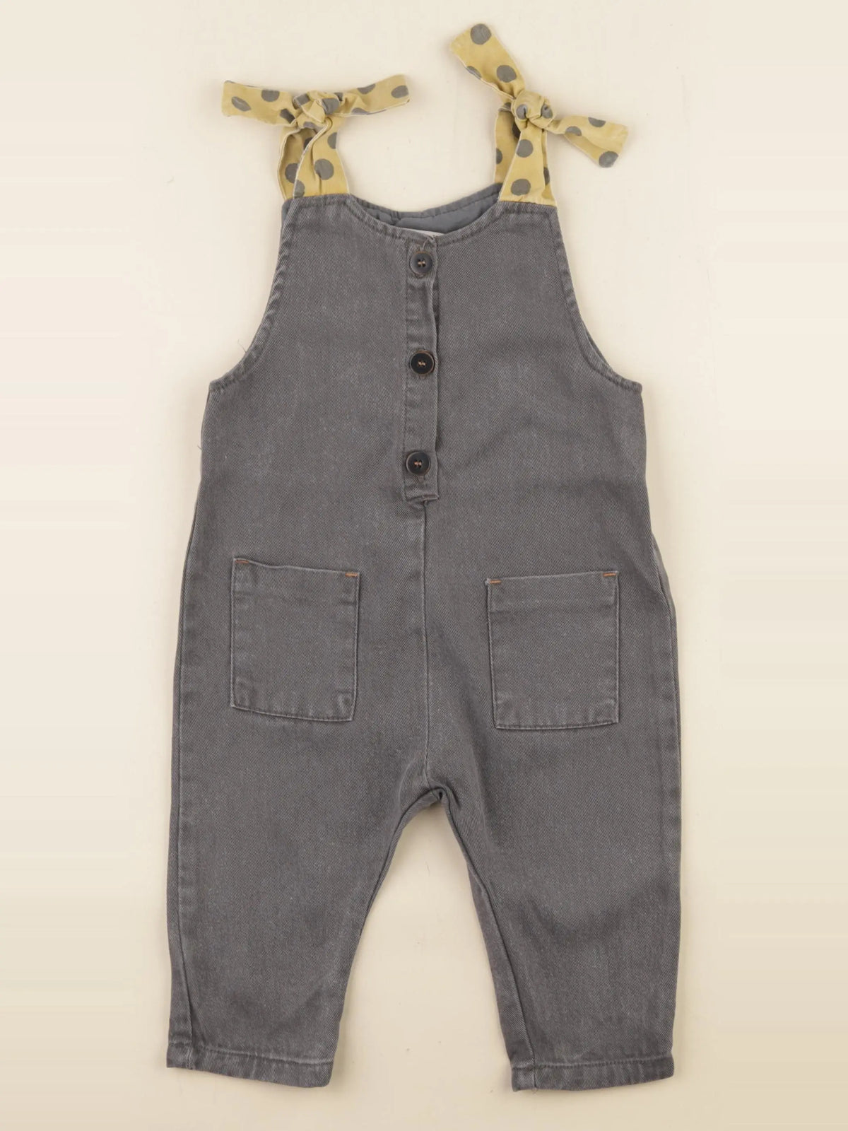 Zara - combinaison gris - 12/18 mois