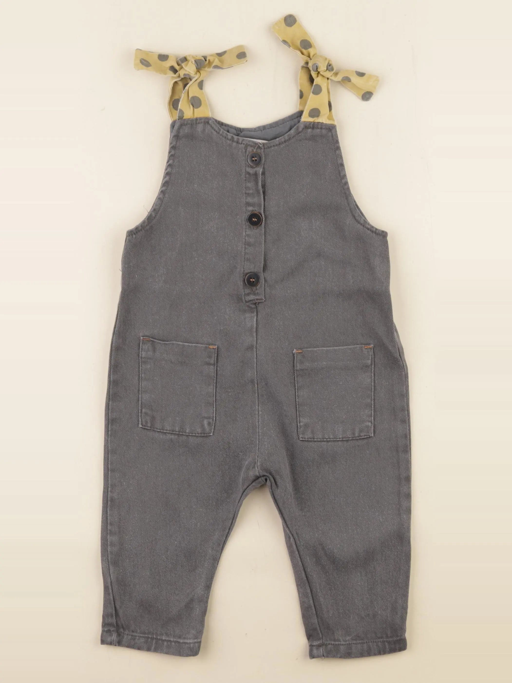 Zara - combinaison gris - 12/18 mois