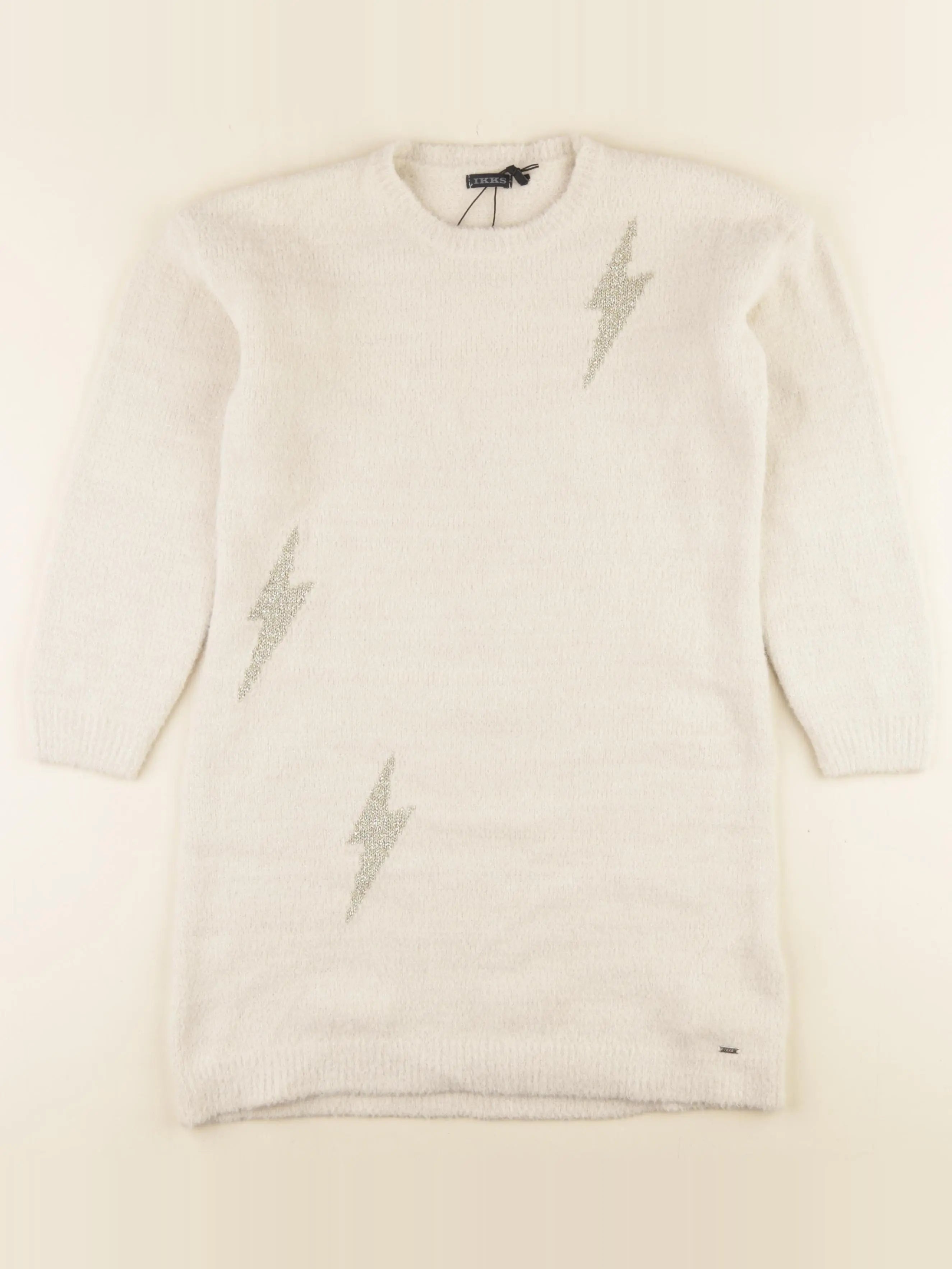IKKS - robe beige - 8 ans