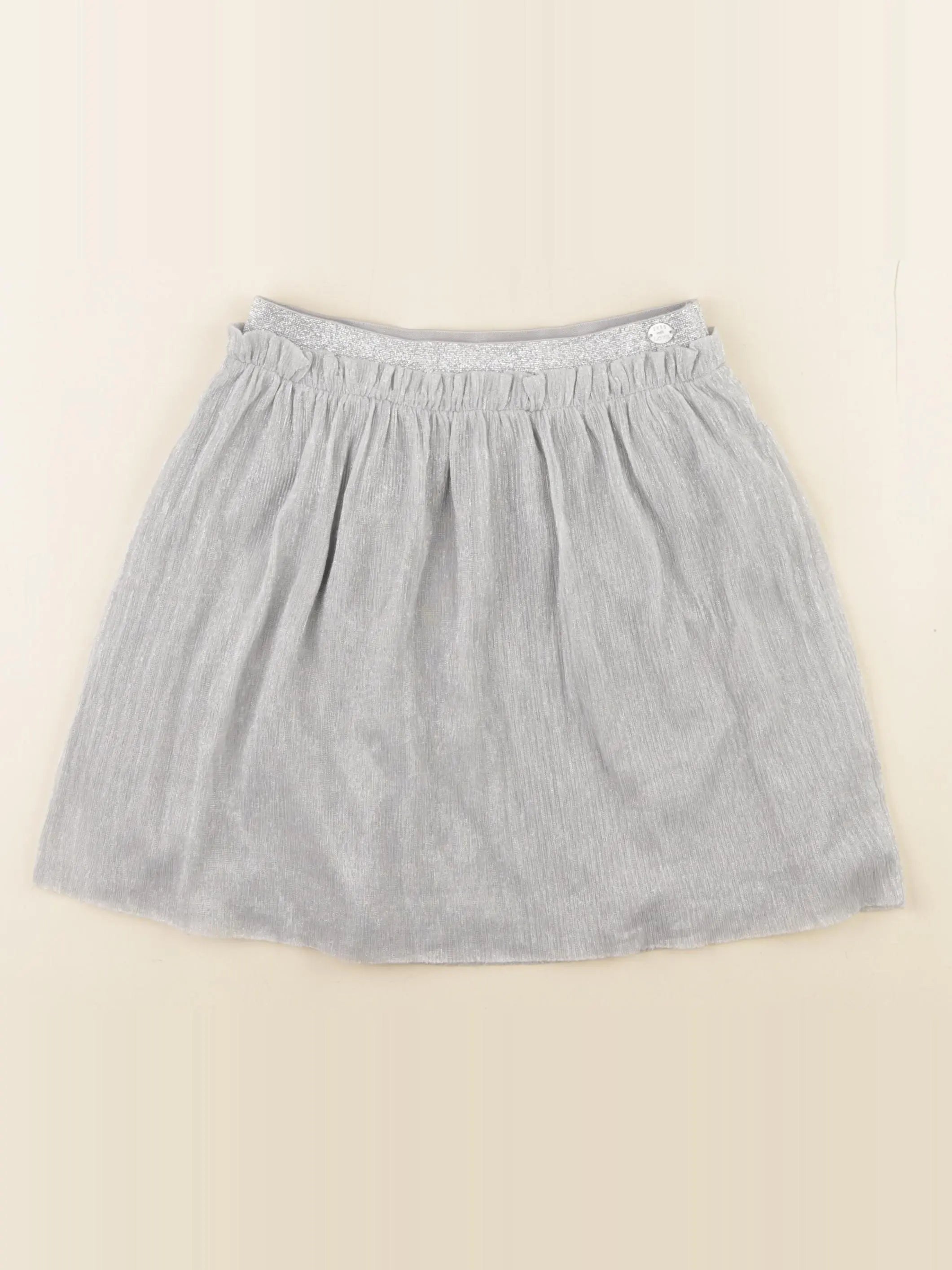 IKKS - jupe argent - 8 ans