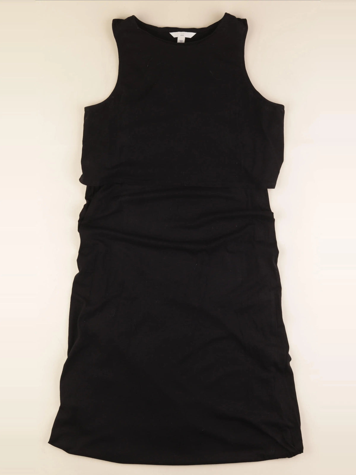 H&M - robe grossesse, allaitement noir - m