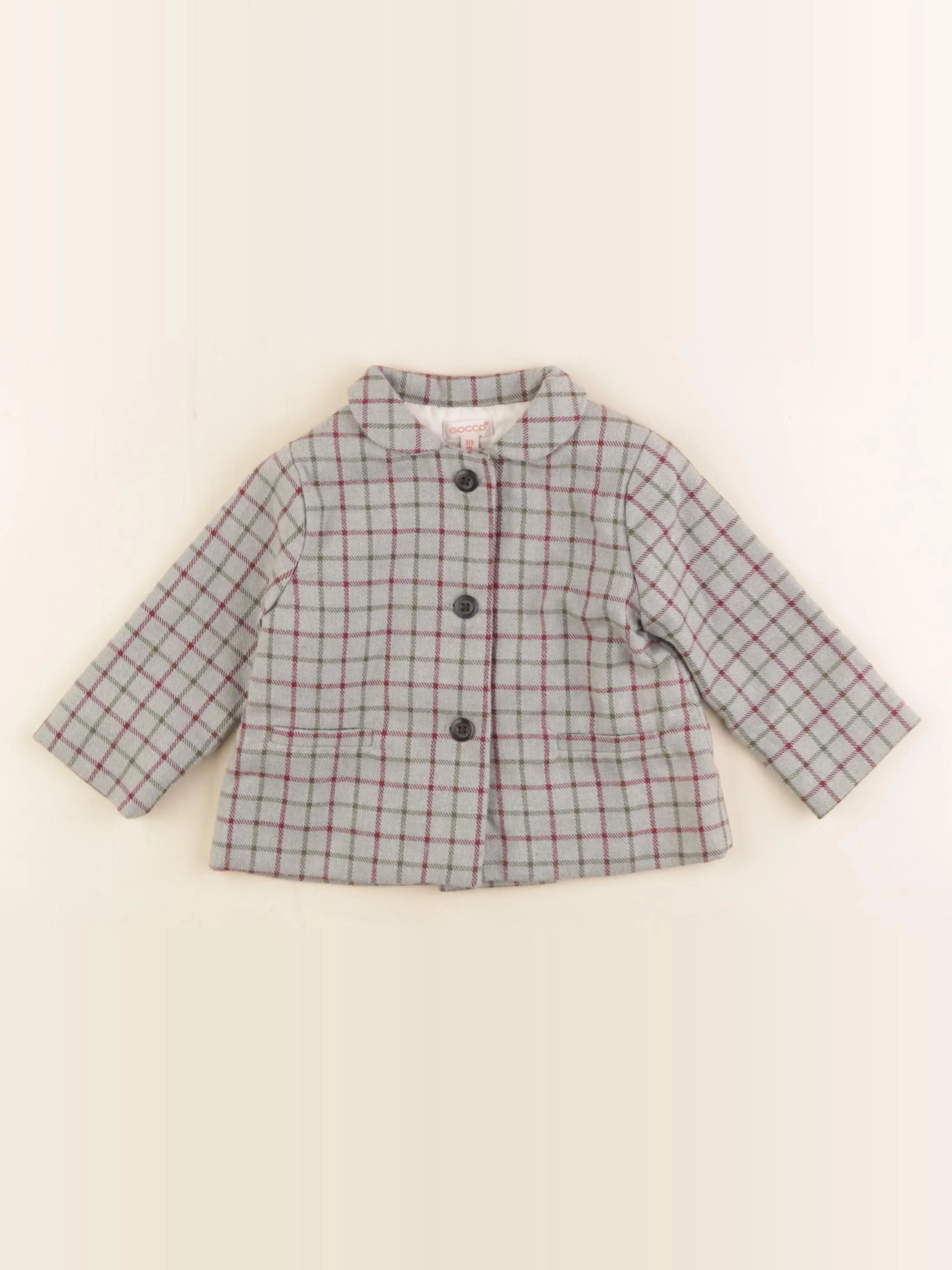 Gocco - veste vert - 3/6 mois