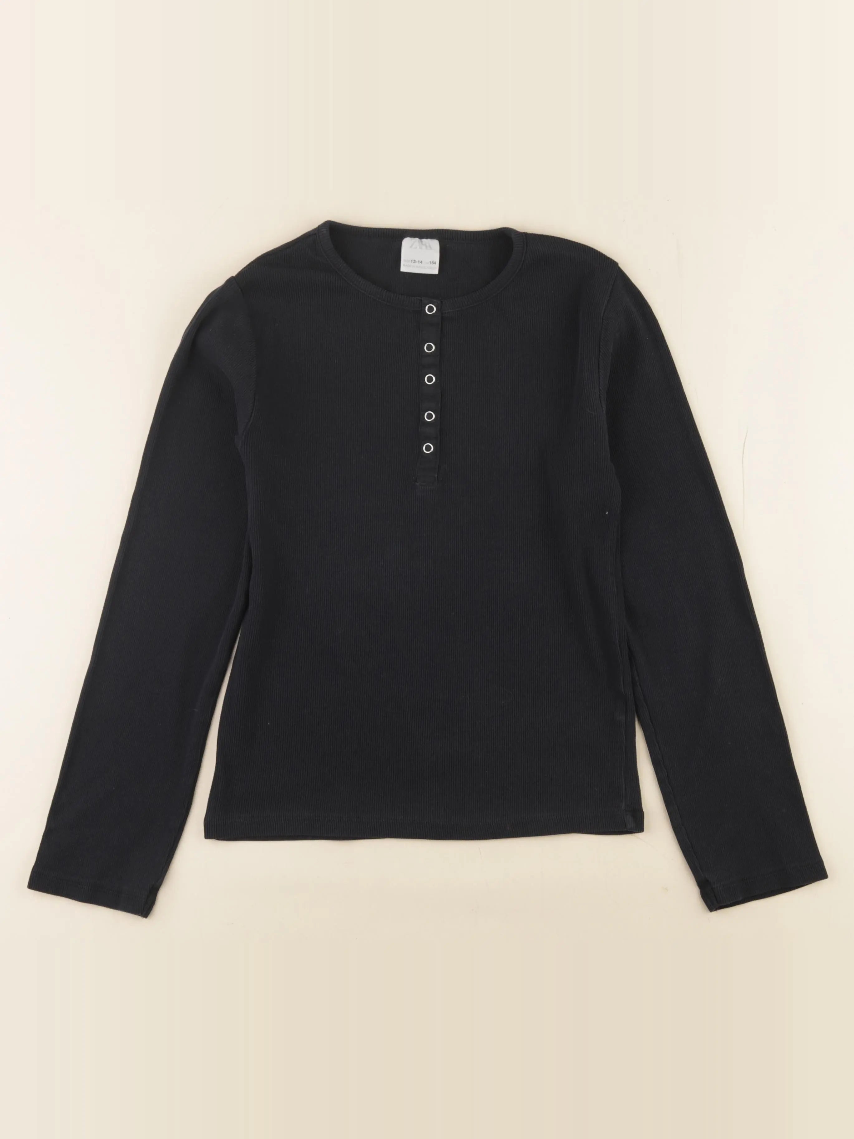 Zara - tee-shirt noir - 13/14 ans