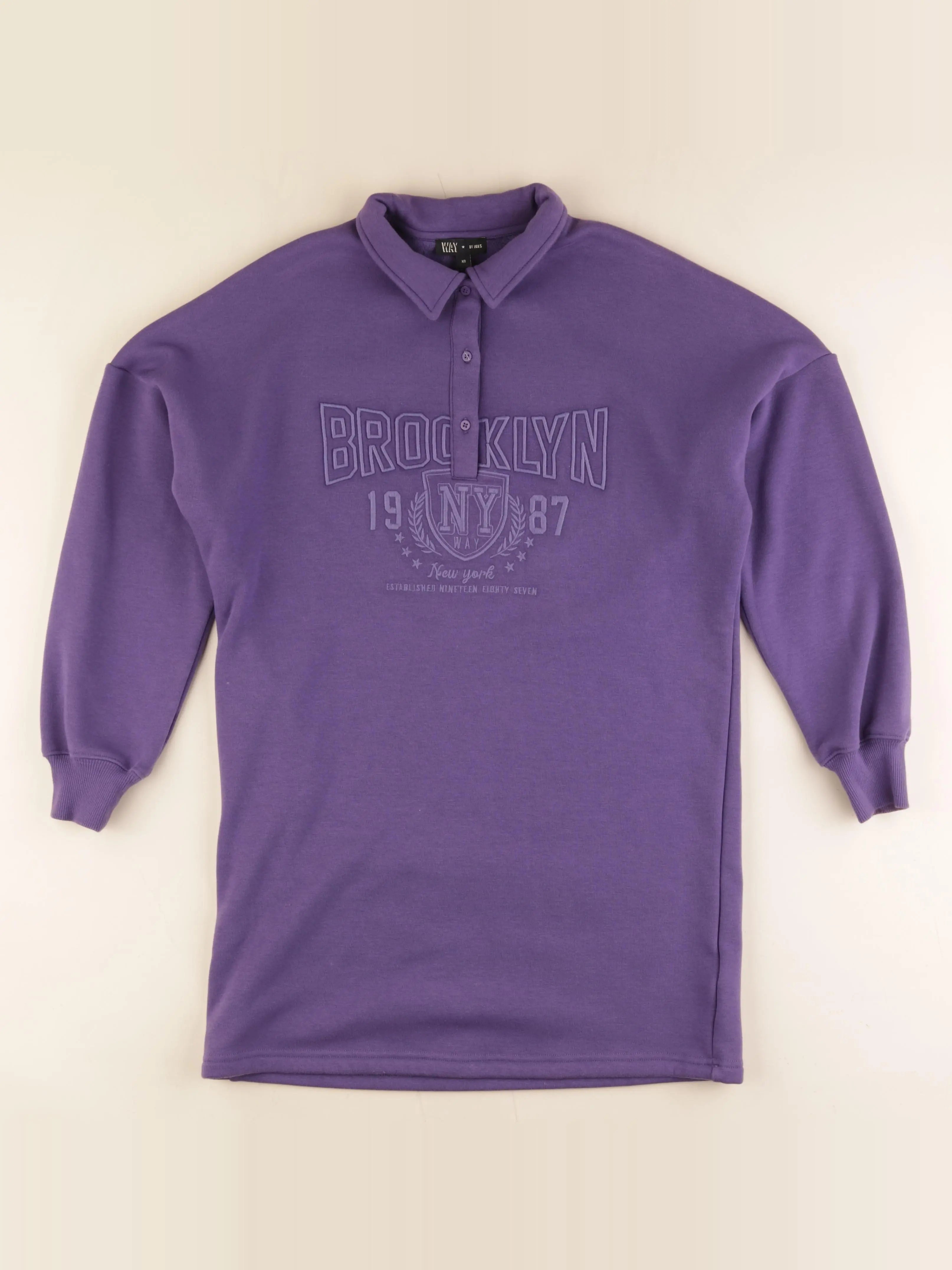 IKKS - robe violet - 12 ans