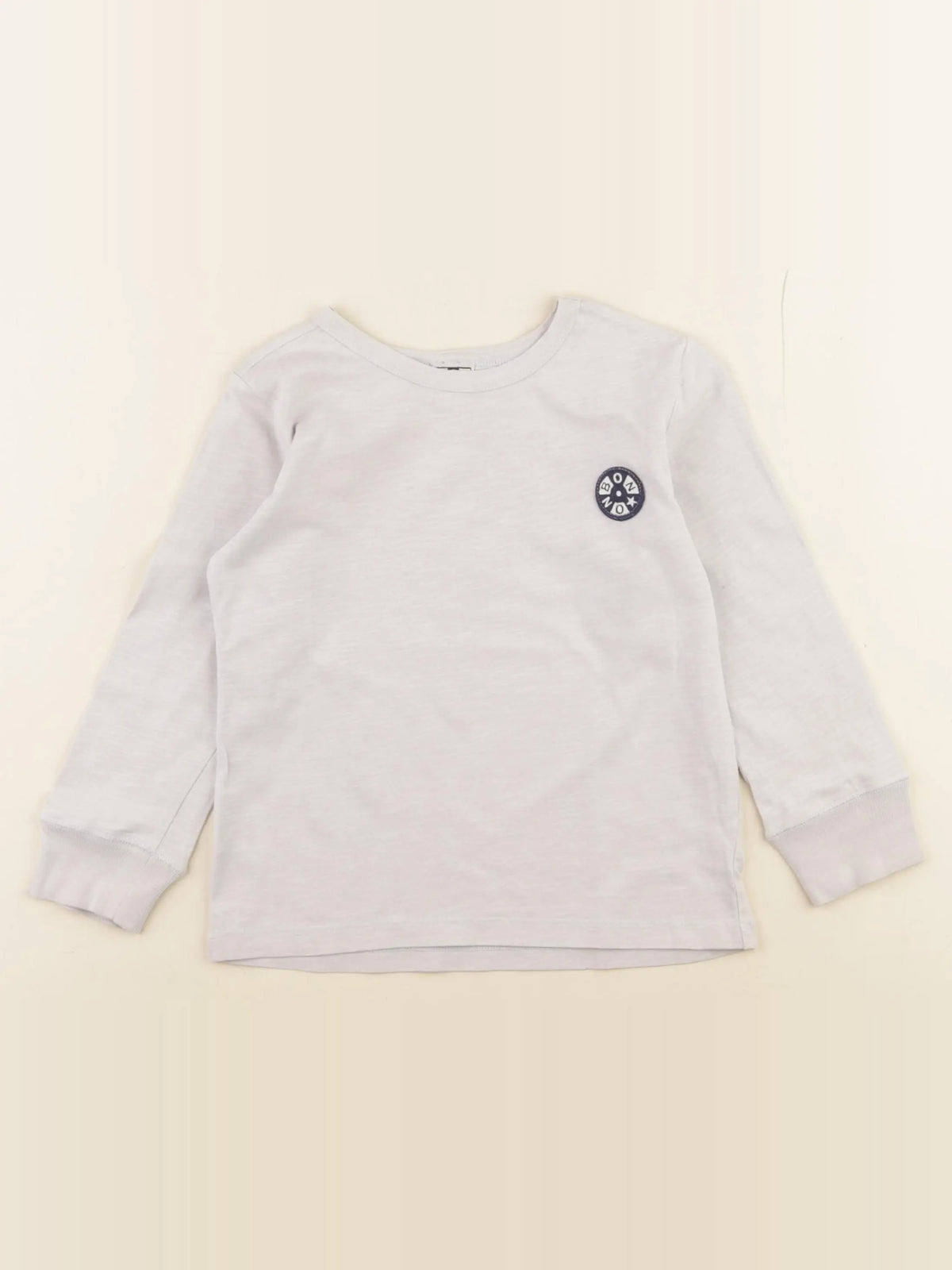 Bonton - tee-shirt gris - 3 ans