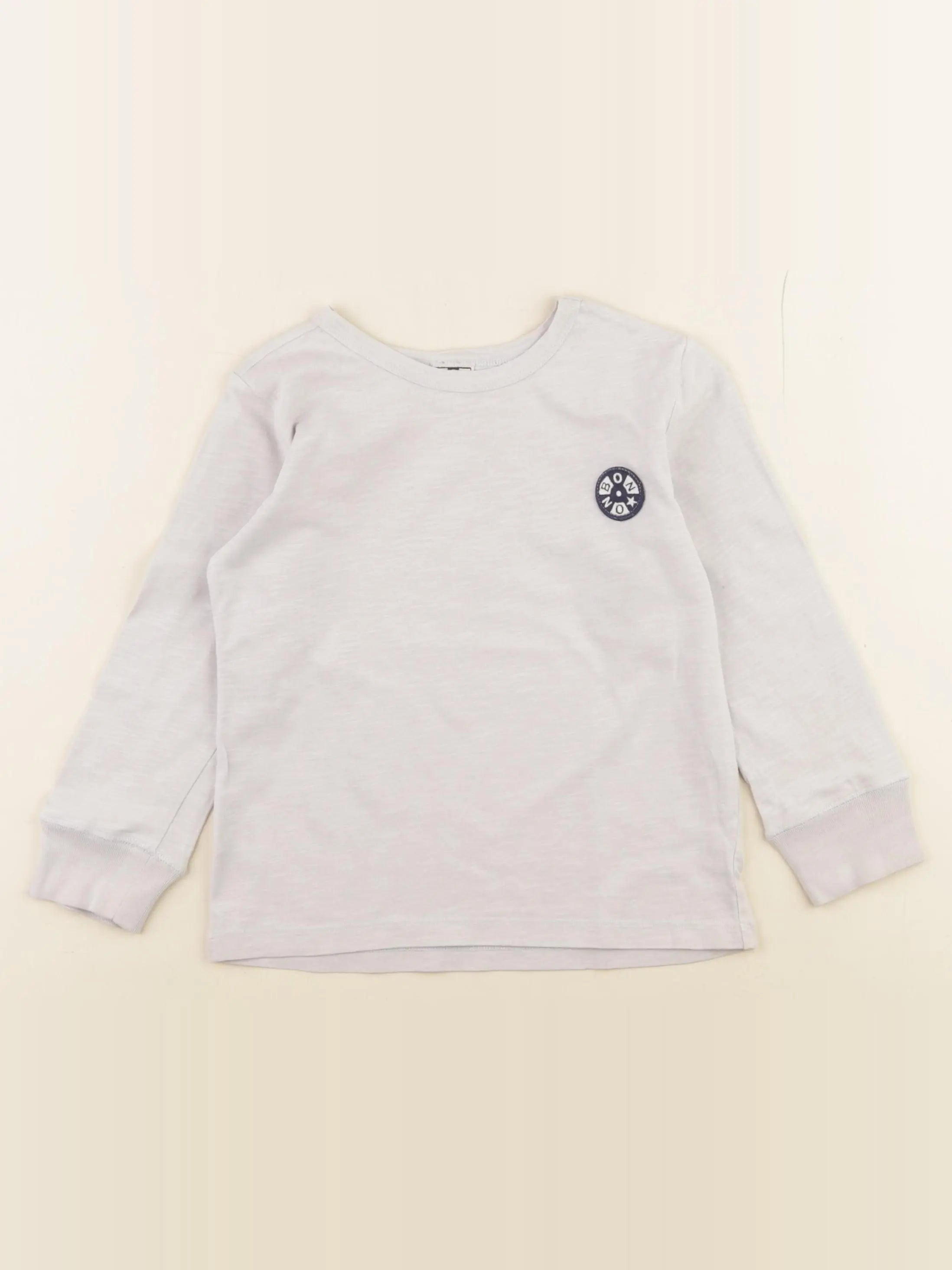 Bonton - tee-shirt gris - 3 ans
