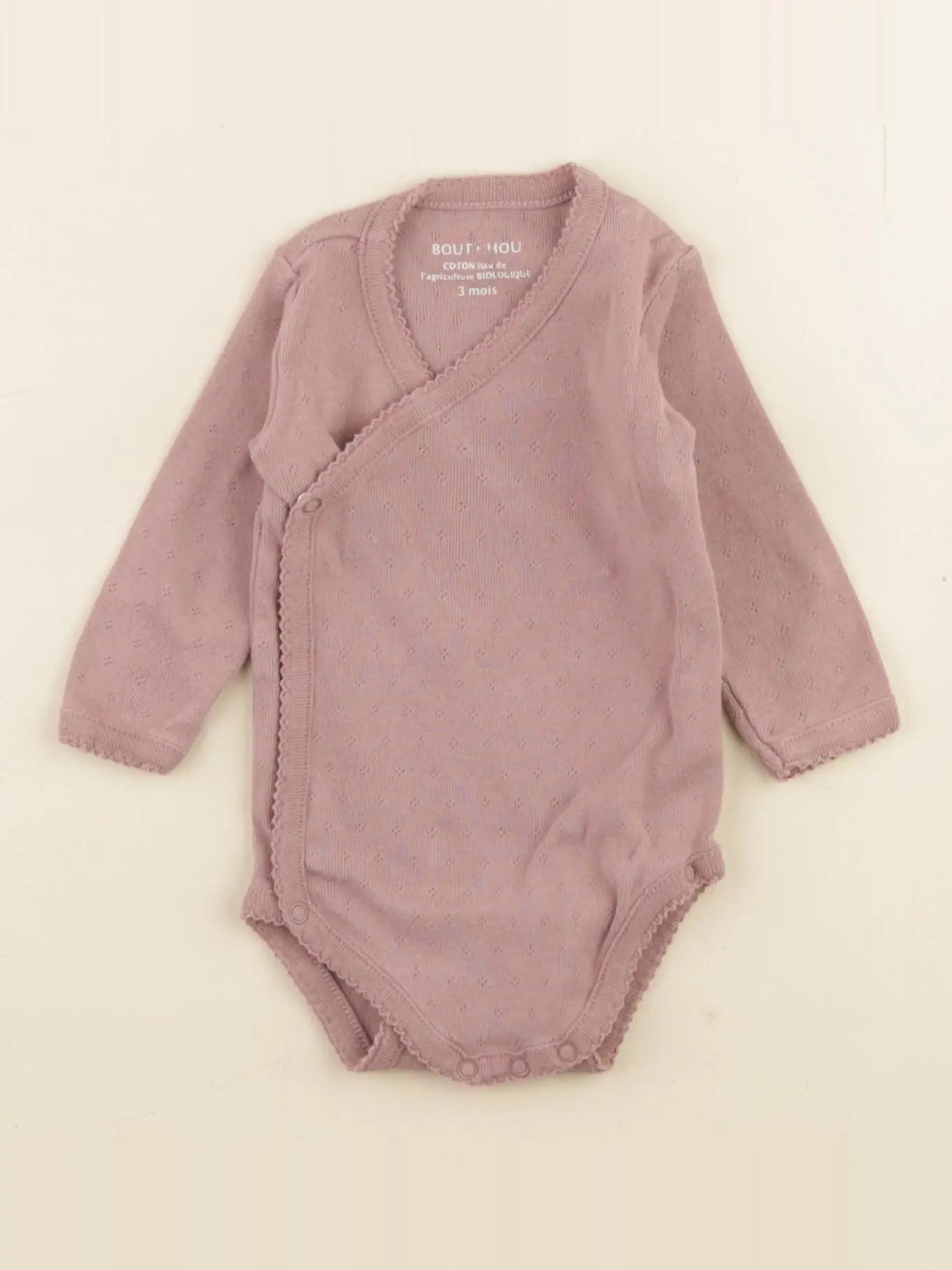Boutchou - body marron - 3 mois