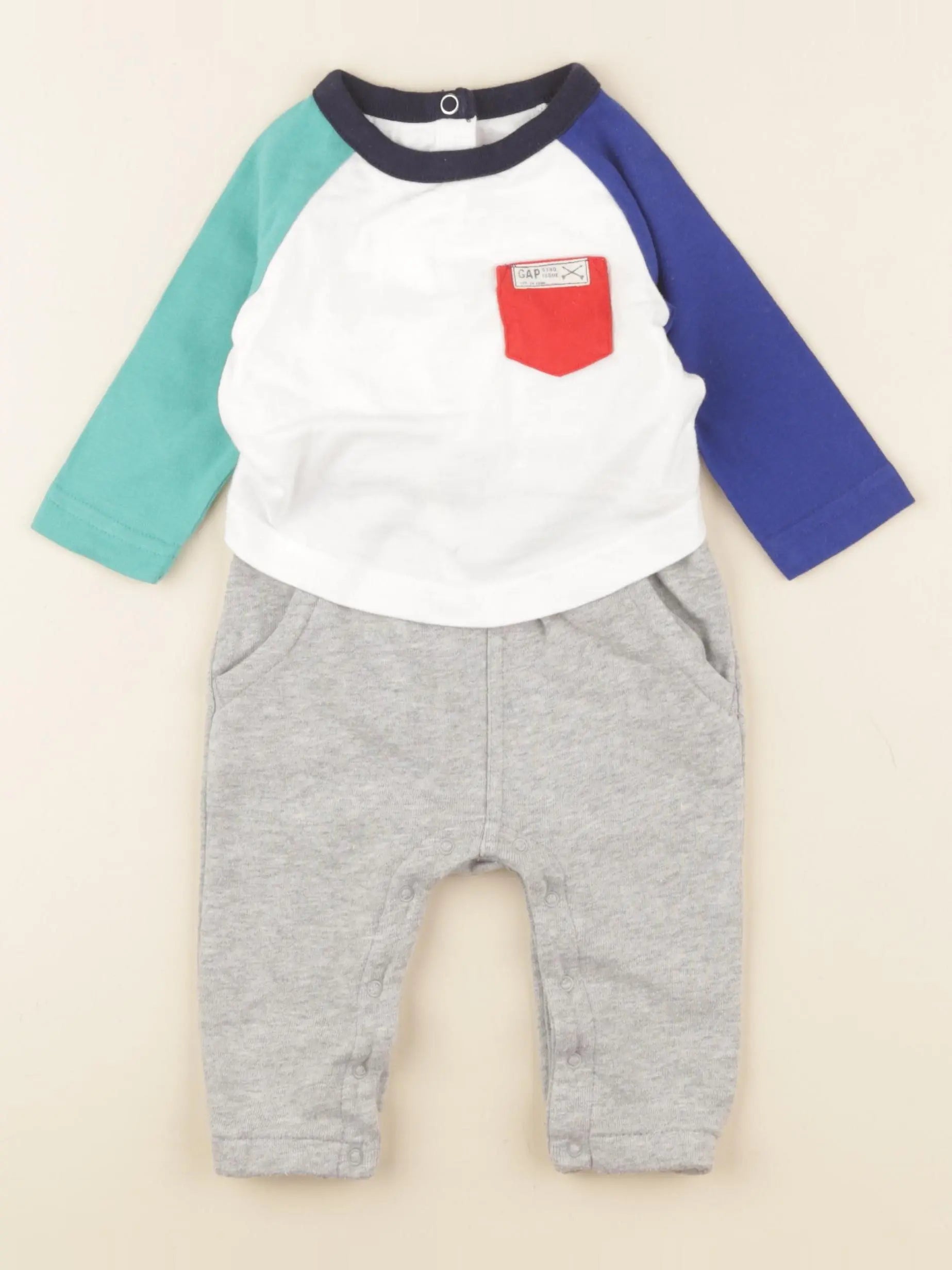 GAP - combinaison multicolore - 3/6 mois