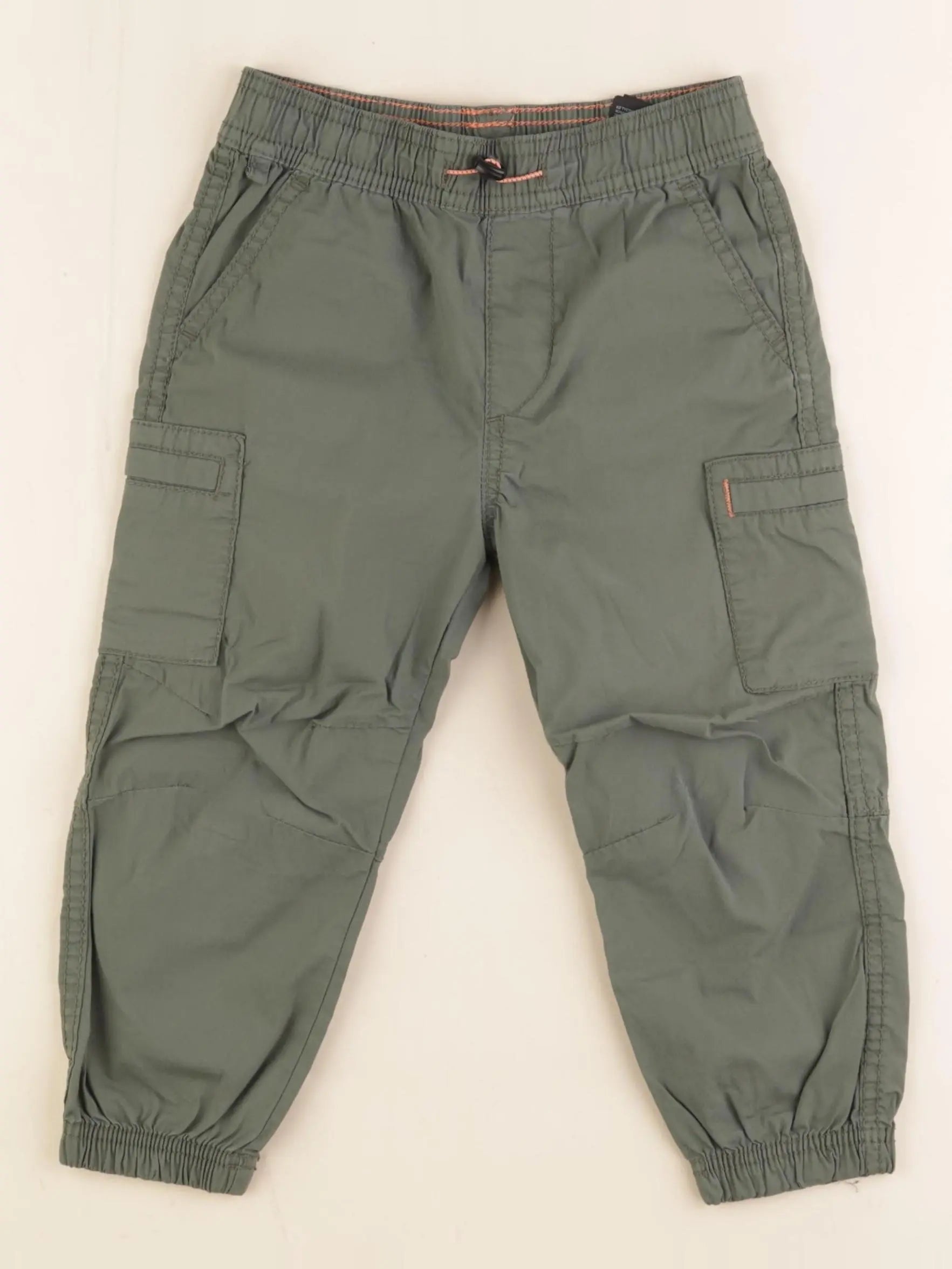 H&M - pantalon vert - 2/3 ans