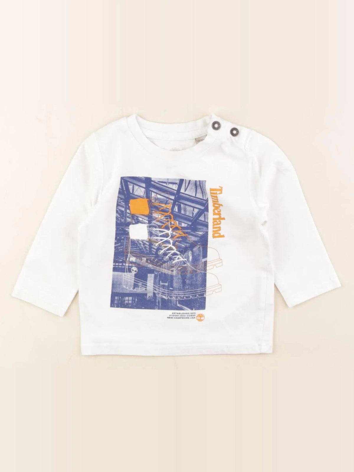 Timberland - tee-shirt blanc - 12 mois