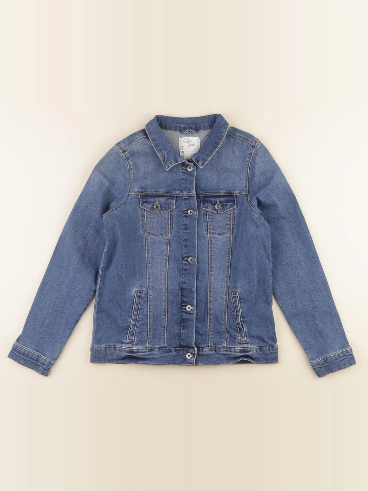 Vertbaudet - veste bleu - 12 ans