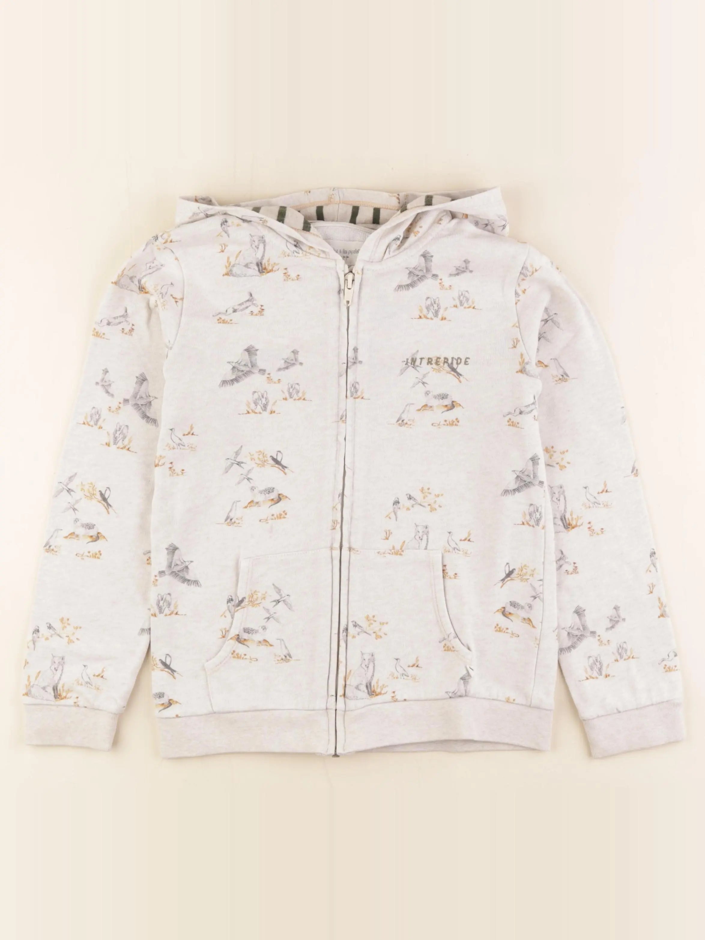 Arsène et les pipelettes - sweat marron - 8 ans