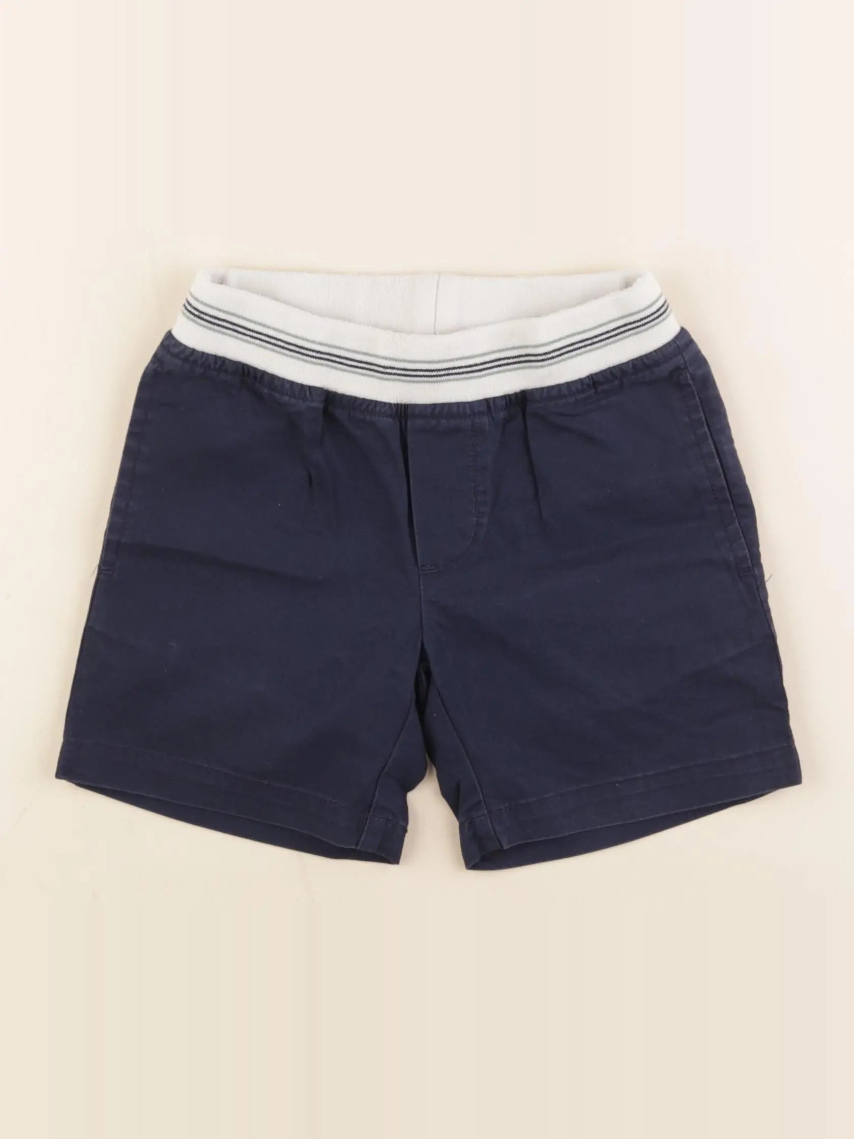 Monoprix - short bleu - 5 ans