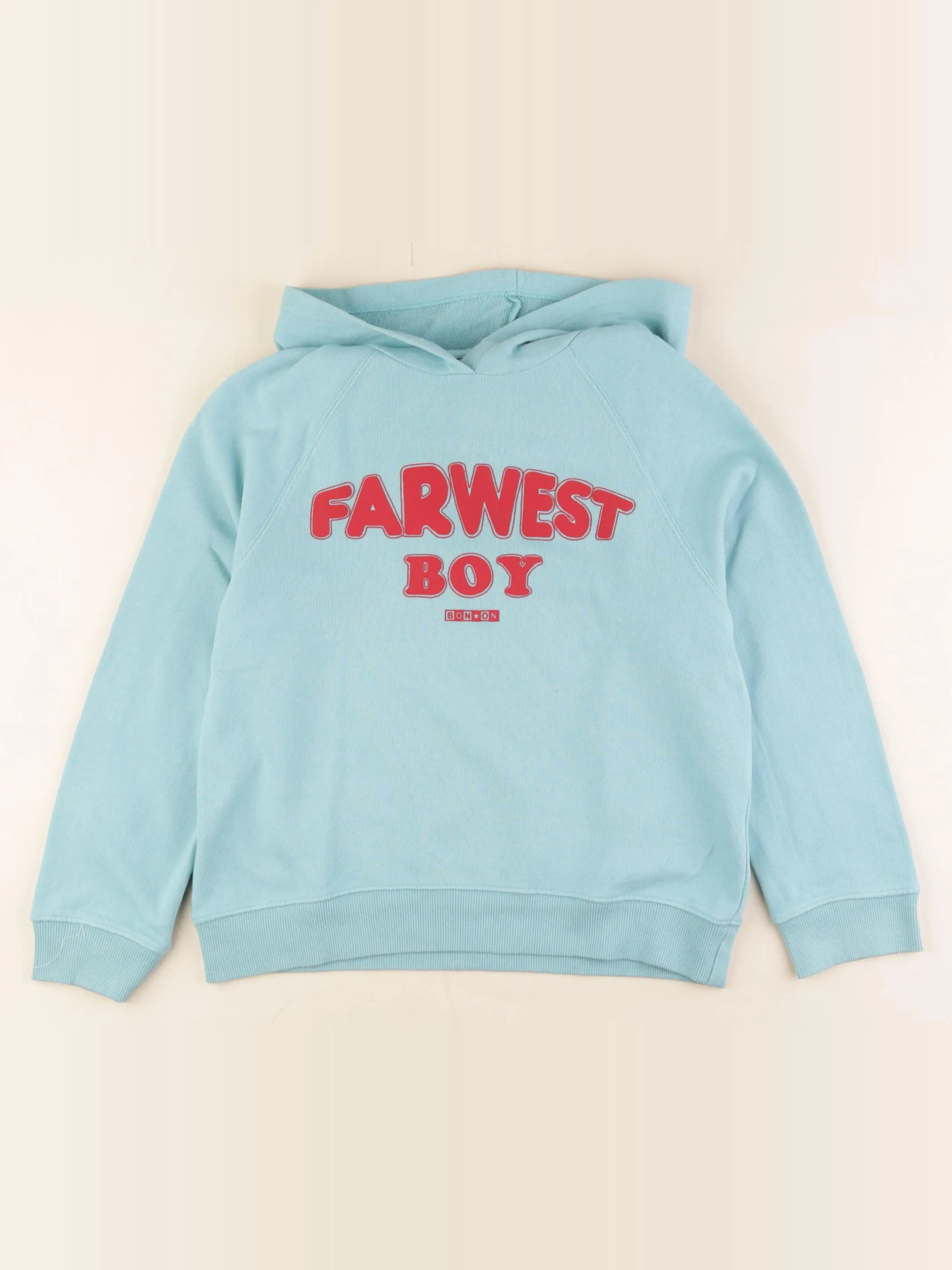 Bonton - sweat bleu - 10 ans