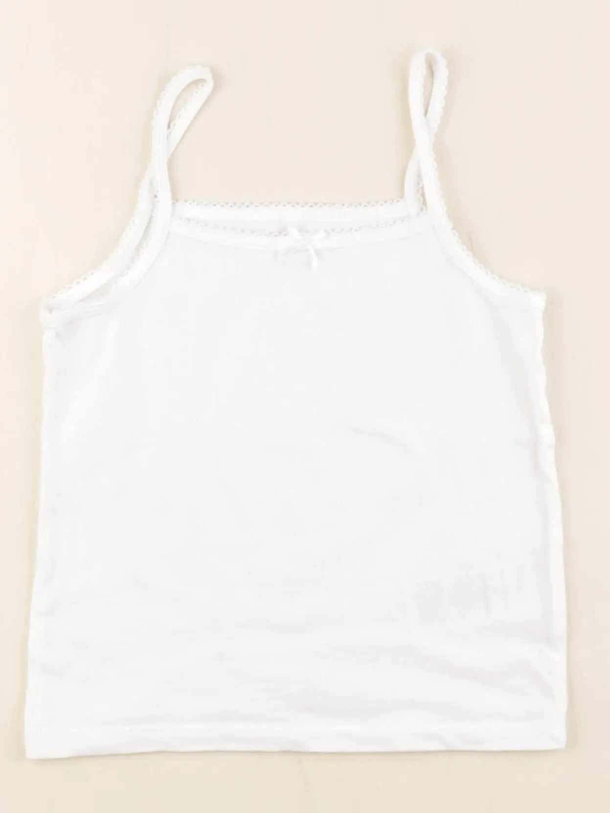Vertbaudet - maillot de corps blanc - 4 ans