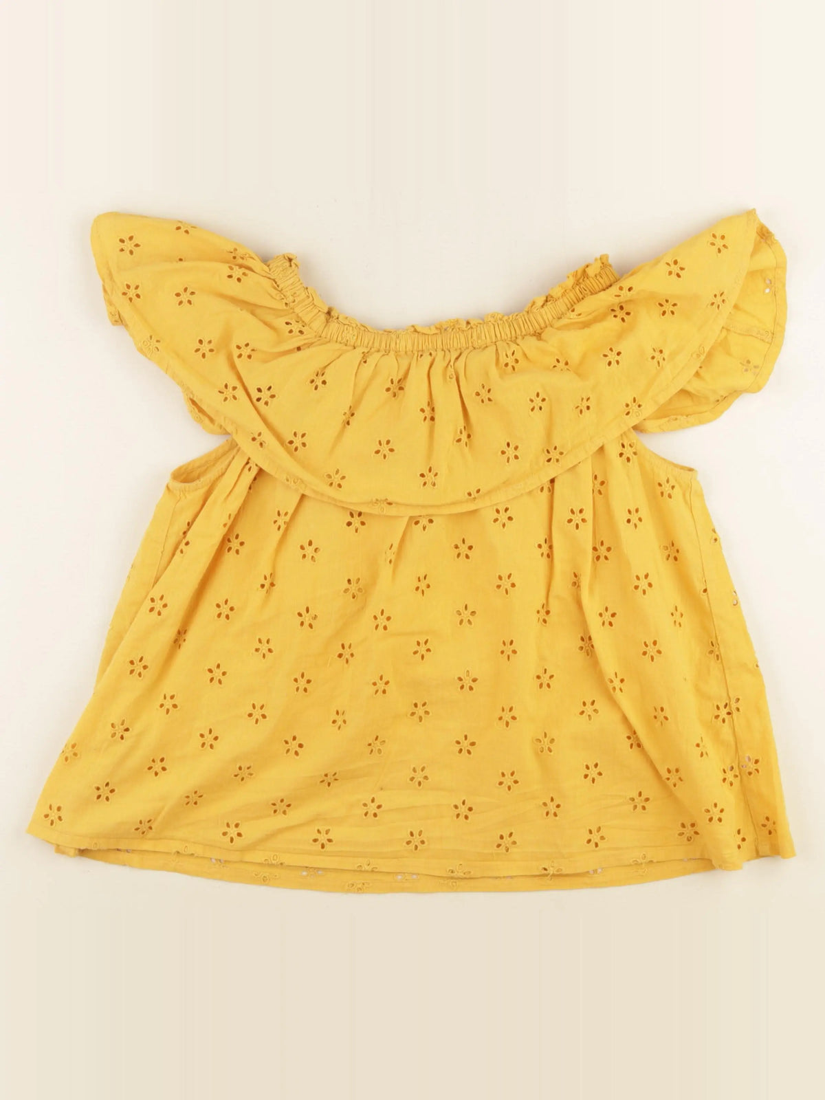 Monoprix - blouse jaune - 12 ans