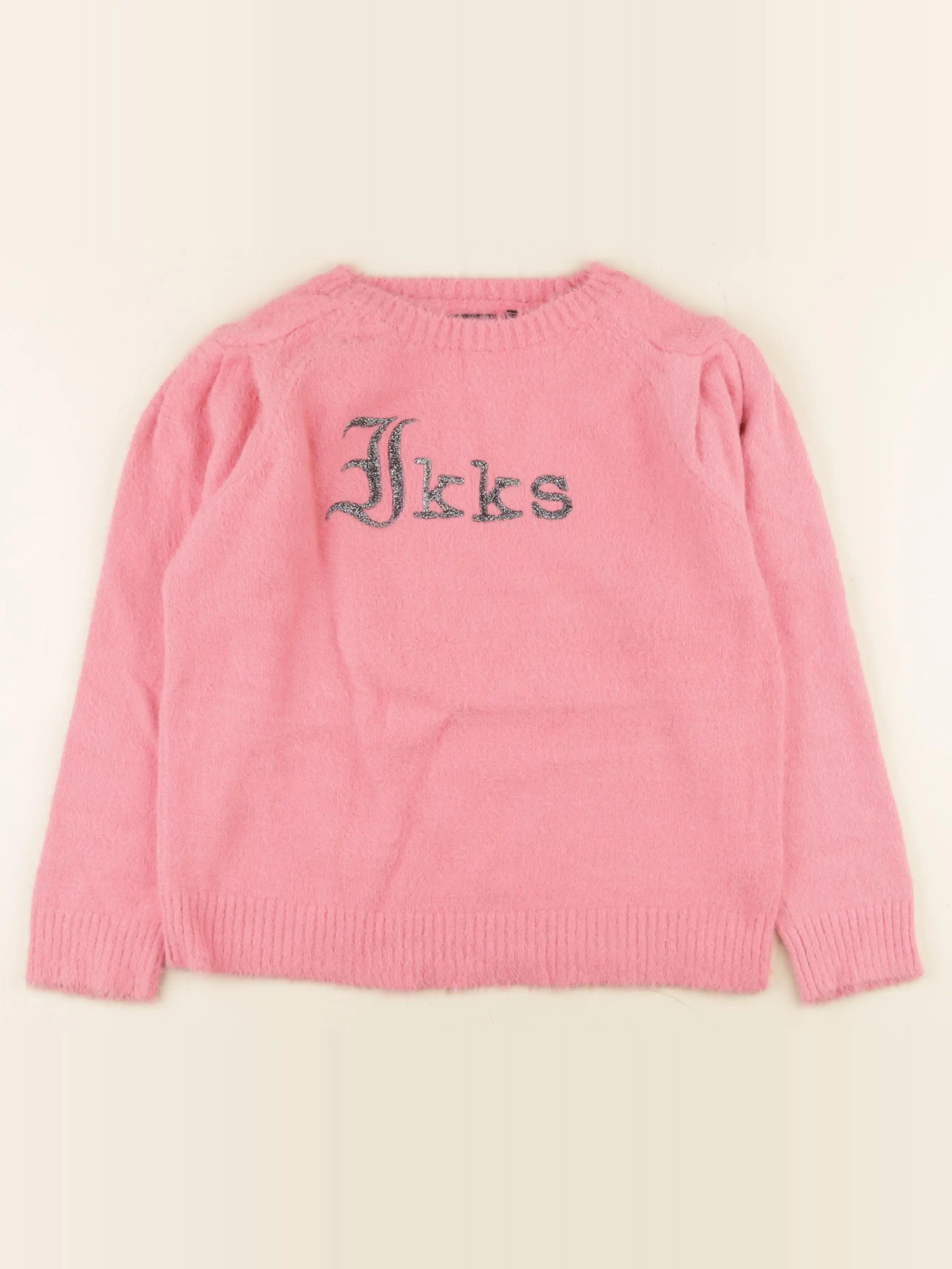 IKKS - pull rose - 10 ans