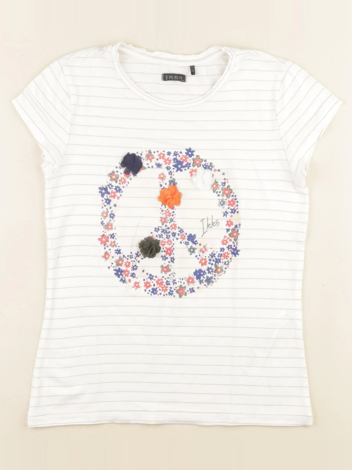 IKKS - tee-shirt multicolore - 10 ans