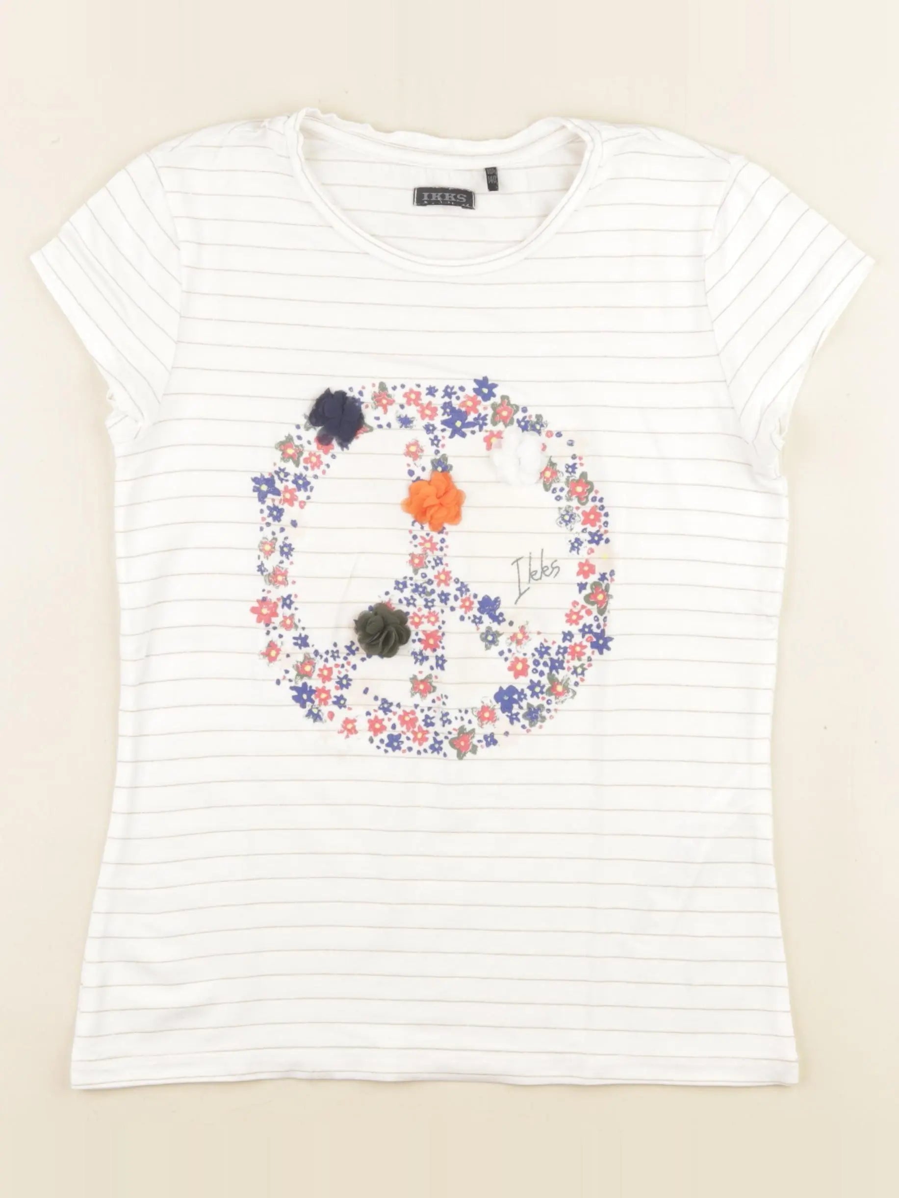 IKKS - tee-shirt multicolore - 10 ans