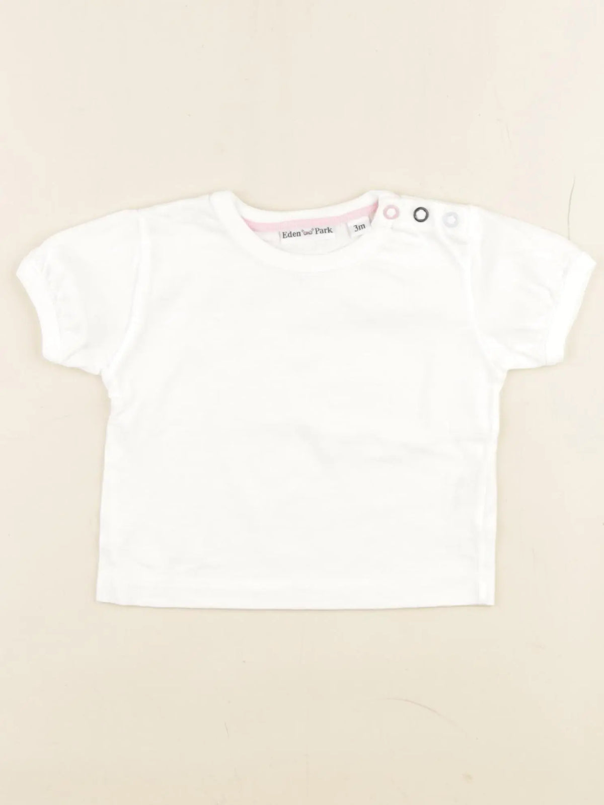 Eden Park - tee-shirt blanc - 3 mois