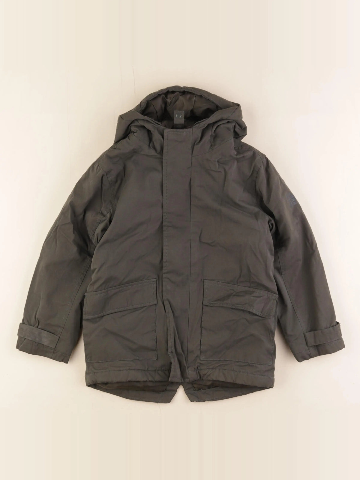Vertbaudet - parka vert - 7 ans