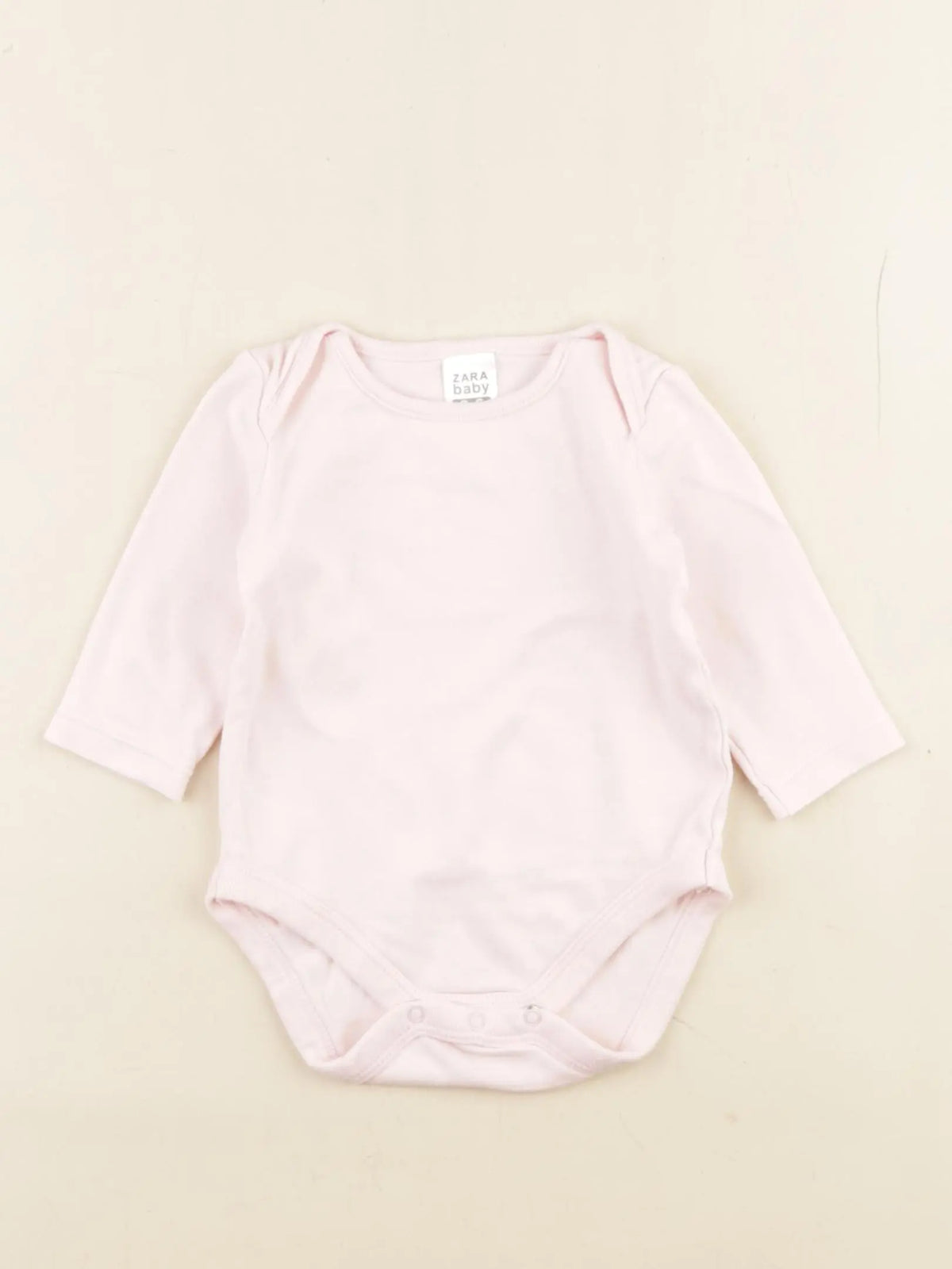 Zara - body rose - 3/6 mois
