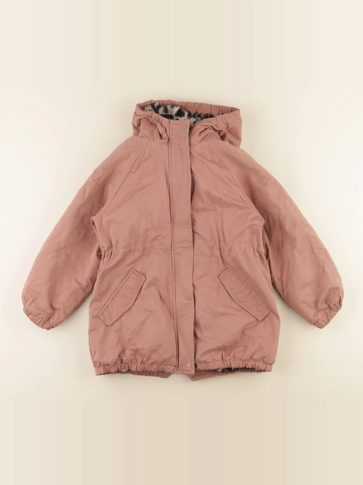 Vertbaudet - manteau rose - 9 ans