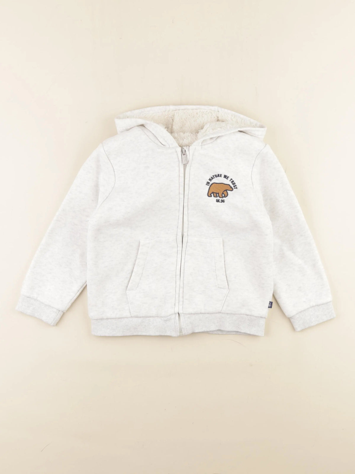 Okaidi - sweat gris - 5 ans